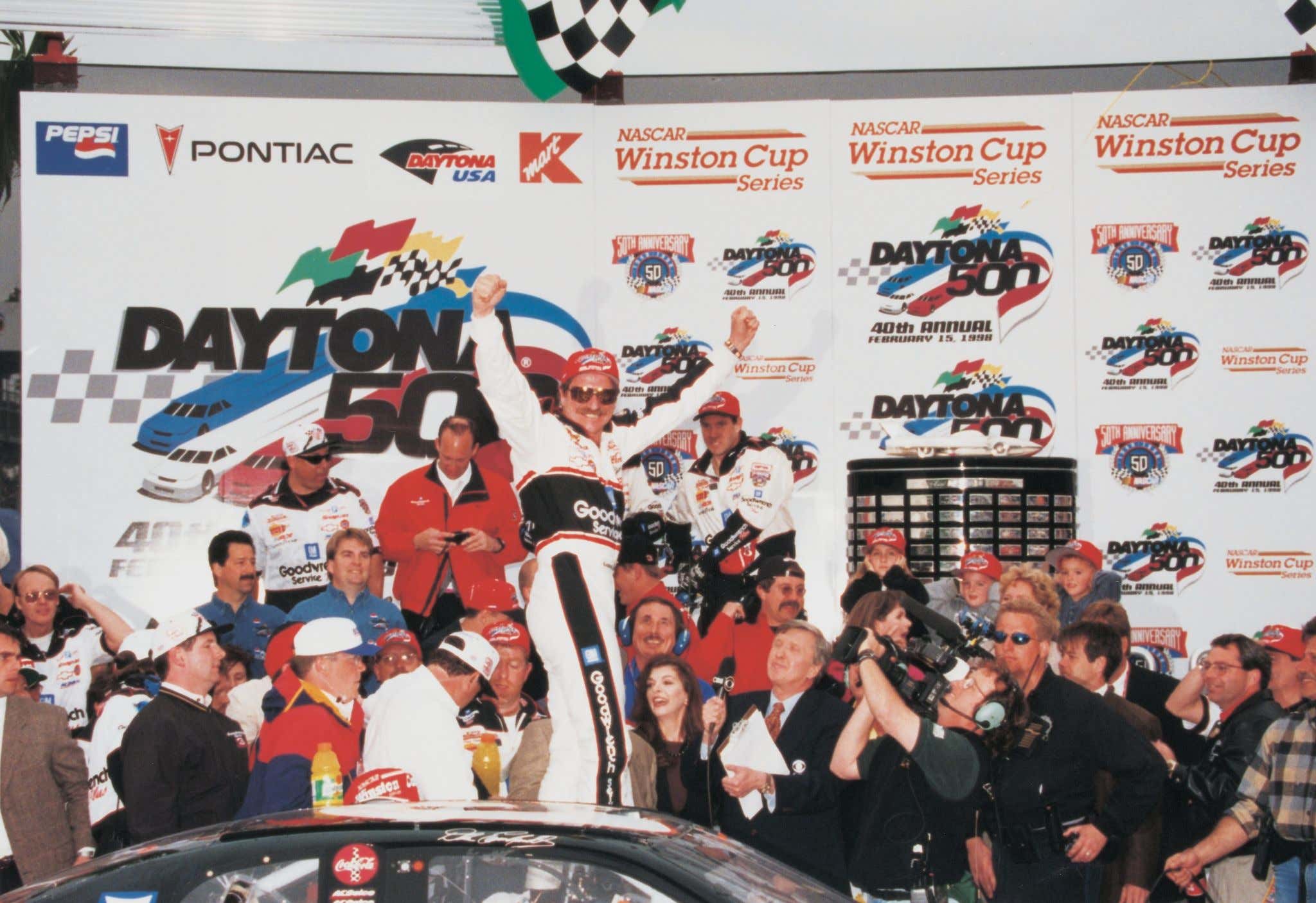 On This Date in Sports February 15, 1998: Dale Finally Wins the Daytona 500