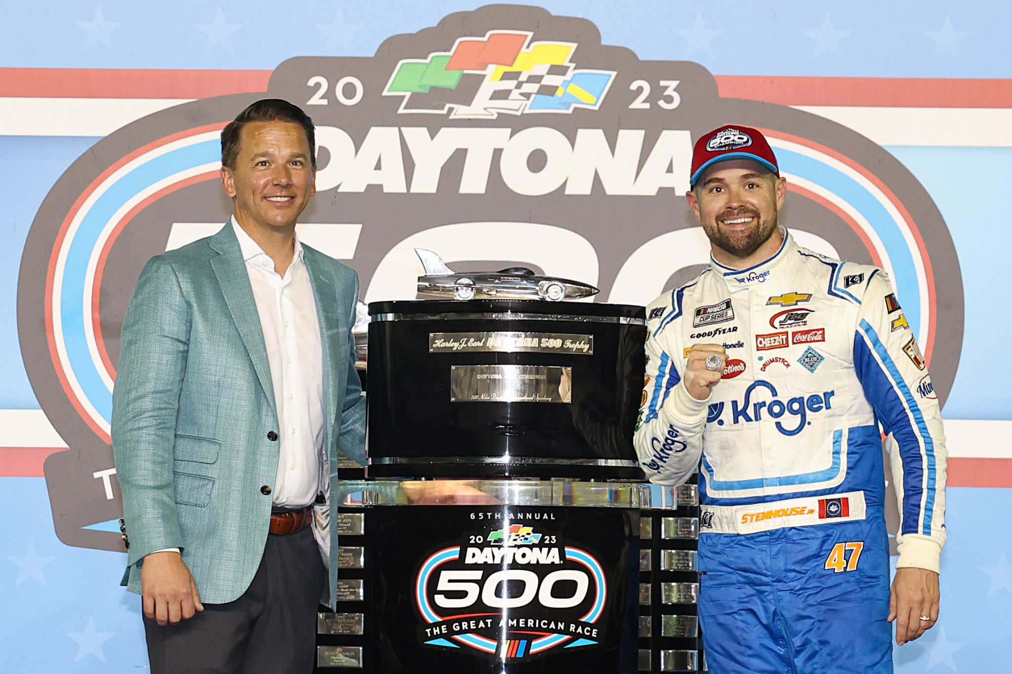 The Daytona 500 Finish Was A Mess, As Long Shot Ricky Stenhouse Jr. Inched Past Joey Logano Before The Last Caution To Win