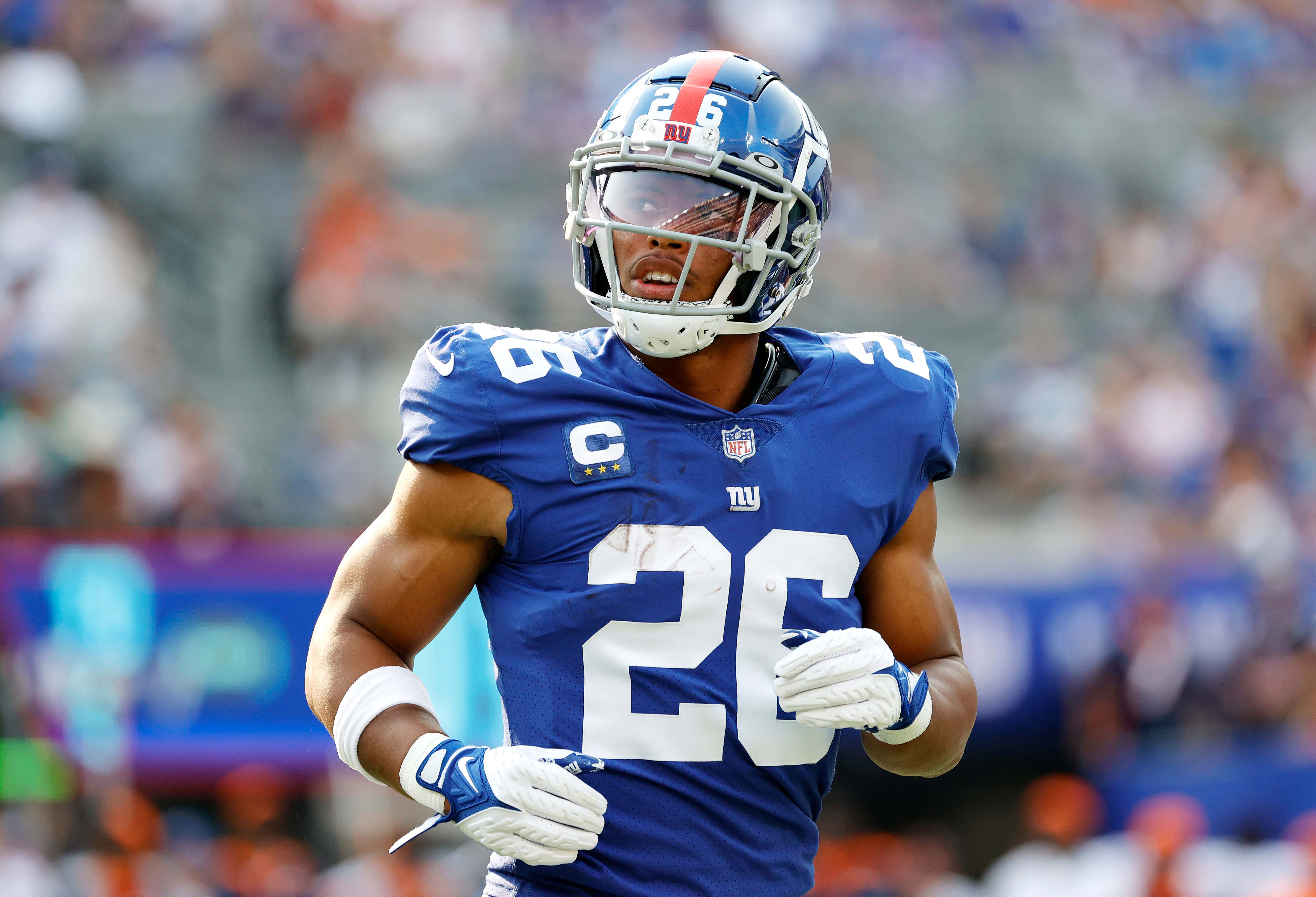 Saquon Barkley: 'I want to be a Giant for life'