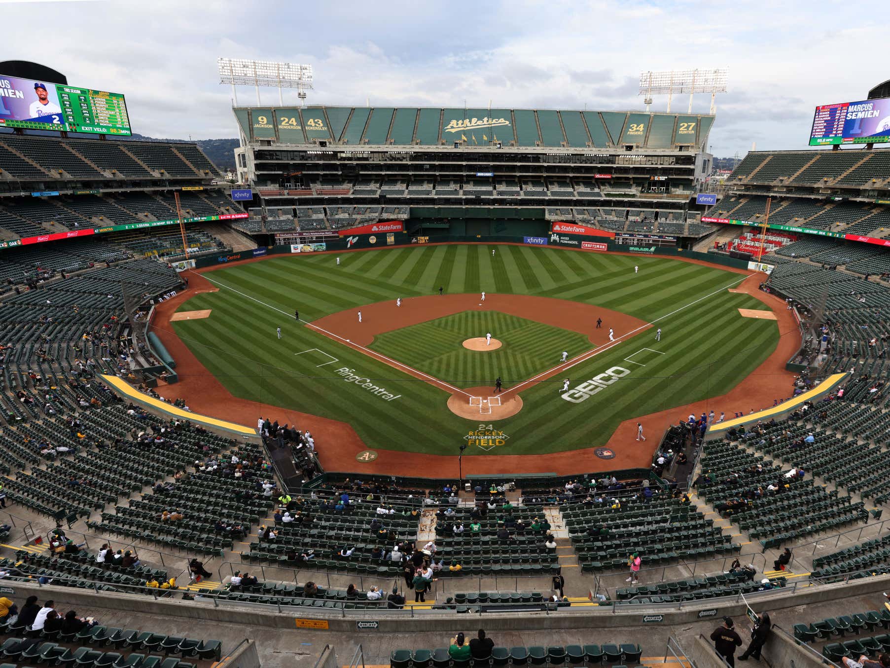 In A Spectacular Goodbye Middle Finger To The A's, One Of Their Full