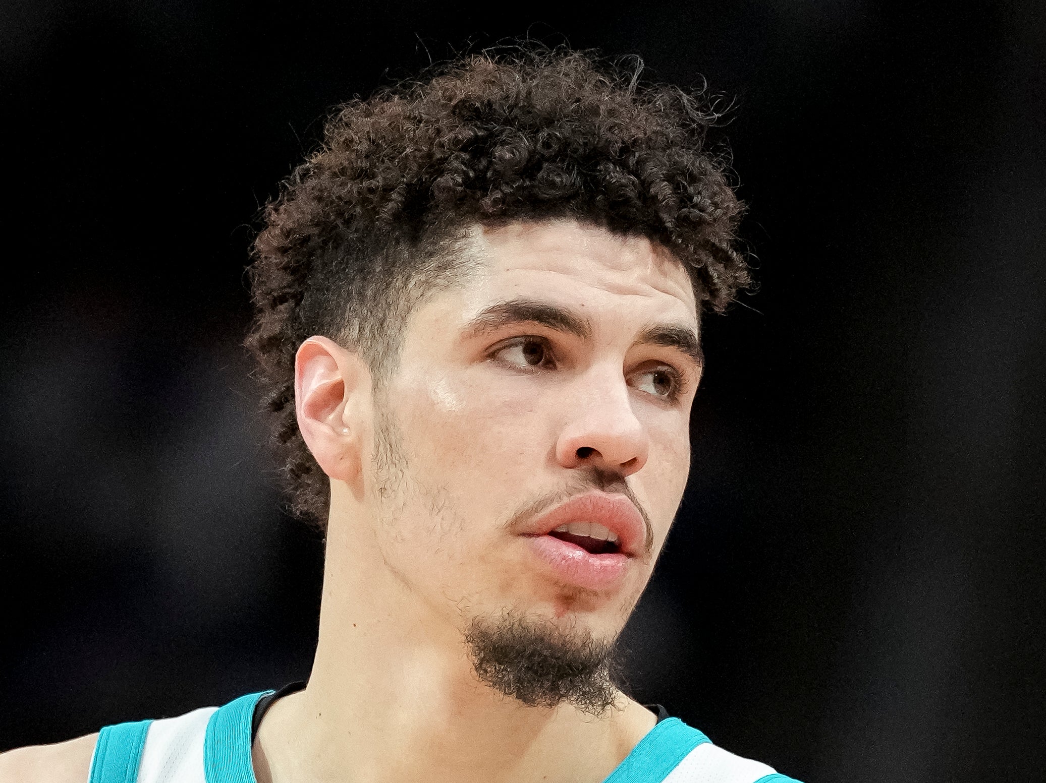 LaMelo Ball Is Being Forced To Cover His Brand New Neck Tattoo Every Time He Steps On The Court Because It Violates The NBA's Commercial Logos Policy