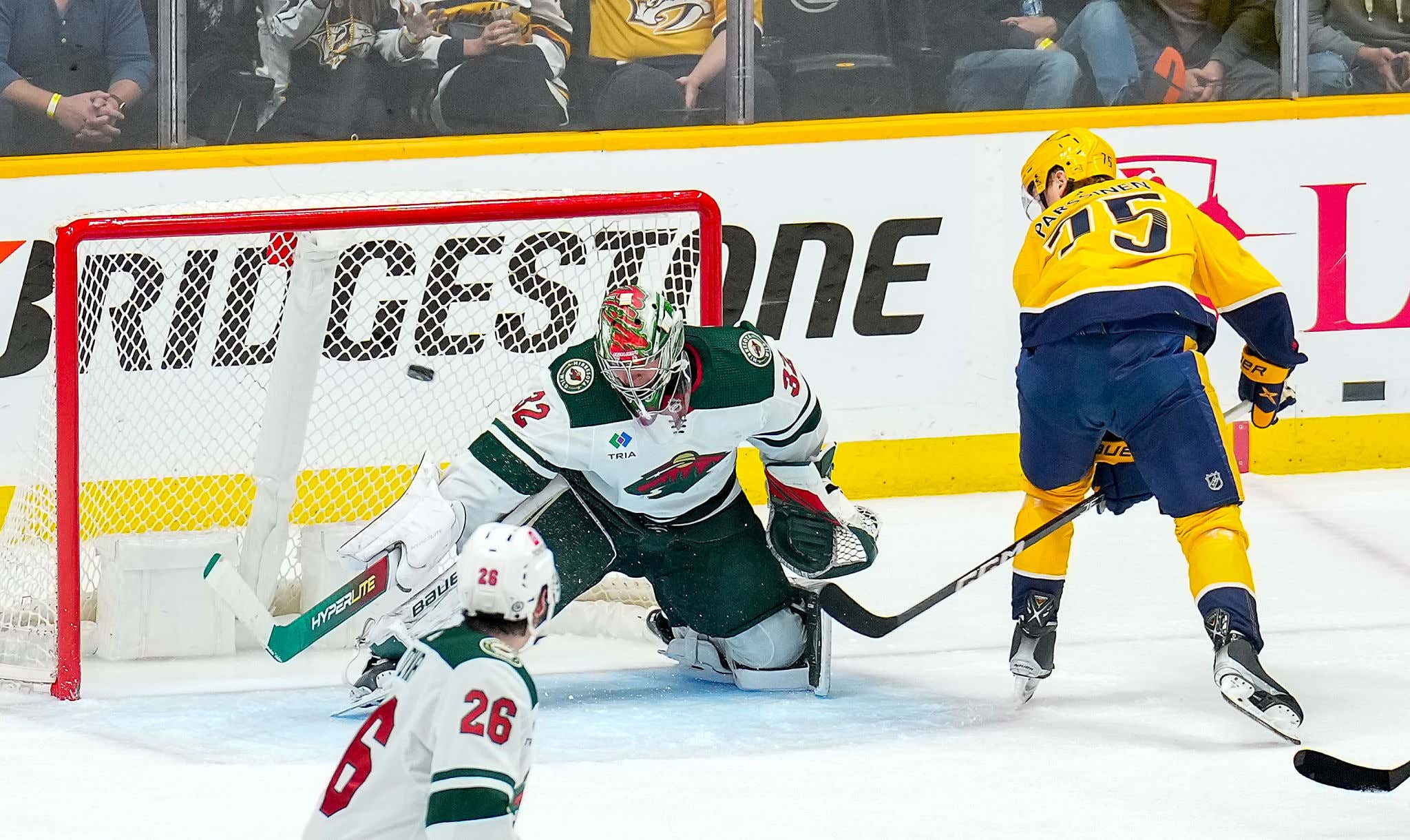 Predators Forward Juuso Parssinen Scored Quite Possibly The Game-Winning Goal Of The Year On A Between-The-Legs Shot