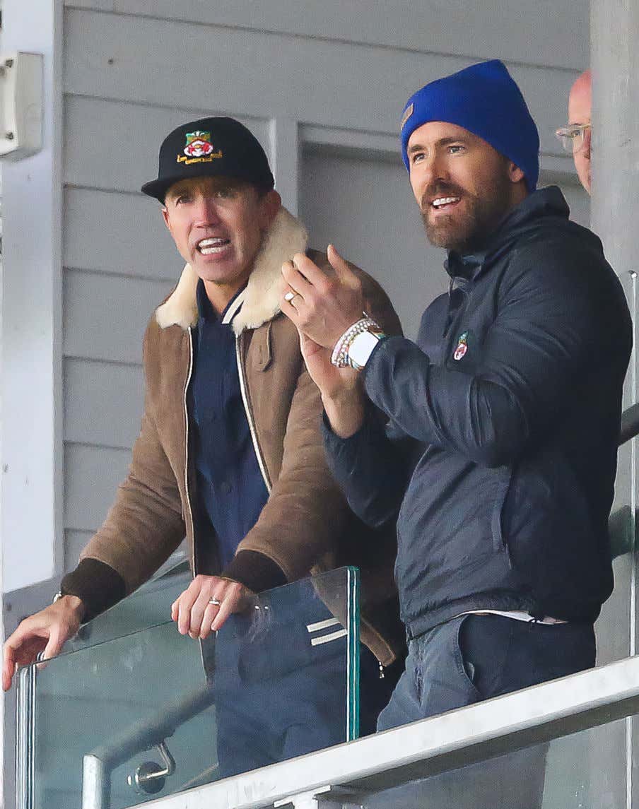 Ryan Reynolds And Rob McElhenney Correctly Bully And Mock Opposing Goalie For Being A Soft Ass Who Flops Everywhere