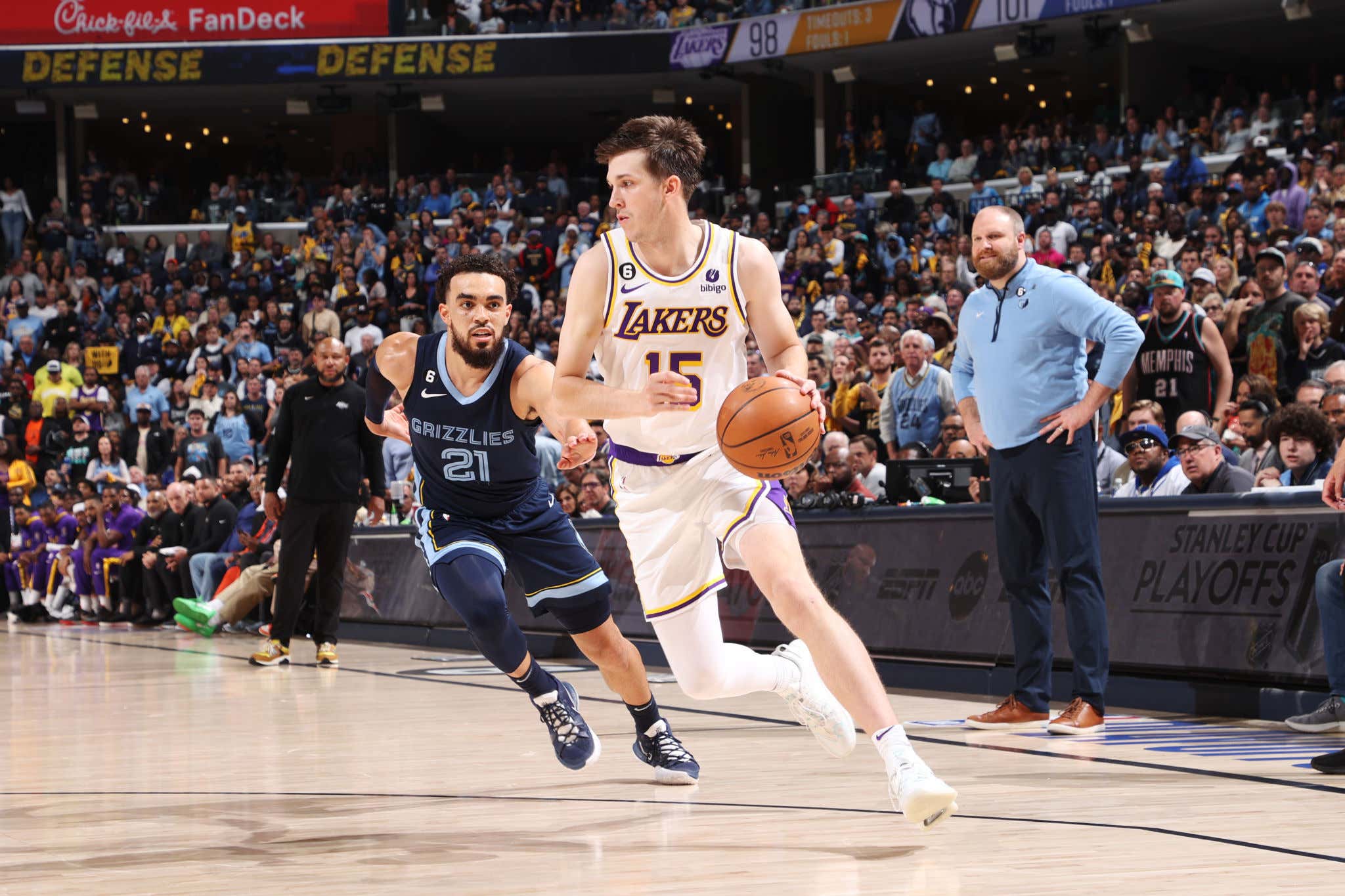 AUSTIN REAVES IS HIM…And Apparently So Are Multiple Other Lakers Not Named LeBron As LA Takes Game 1 In Memphis