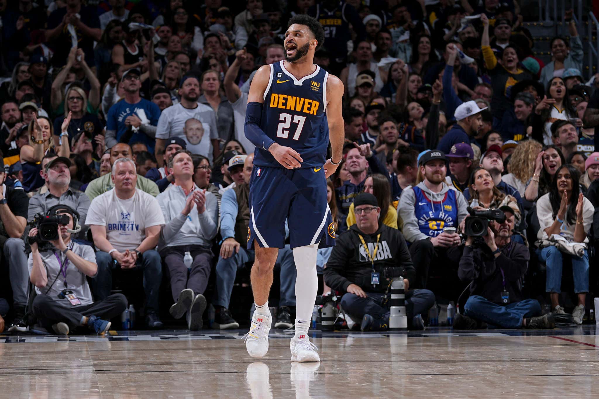 Bubble Jamal Murray Made An Appearance Last Night And That Is Huge News For The Denver Nuggets Title Hopes