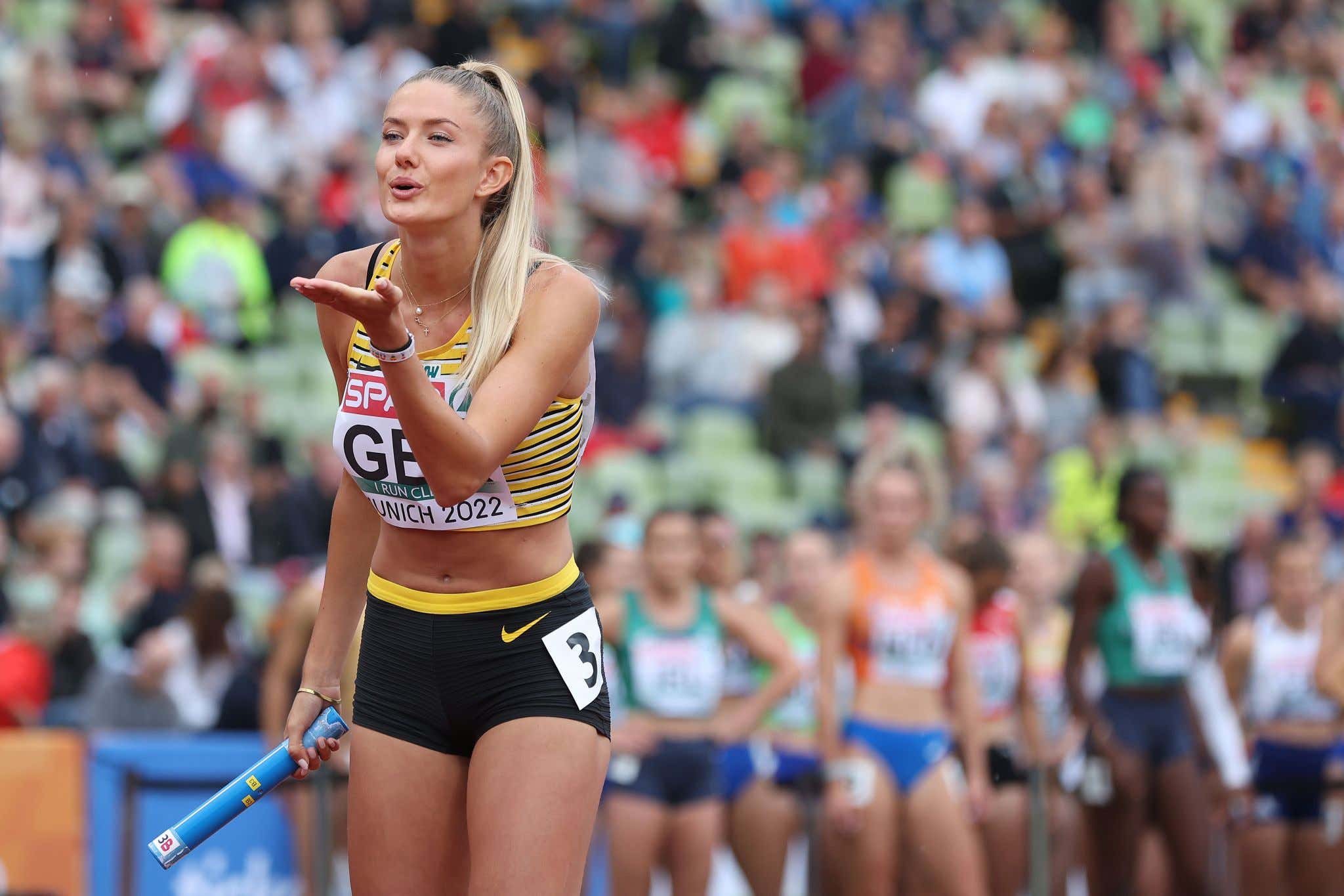 SPORTS: Let's All Take A Minute And Congratulate Blog Favorite Alica Schmidt On Winning Her Race And Setting A Personal Record