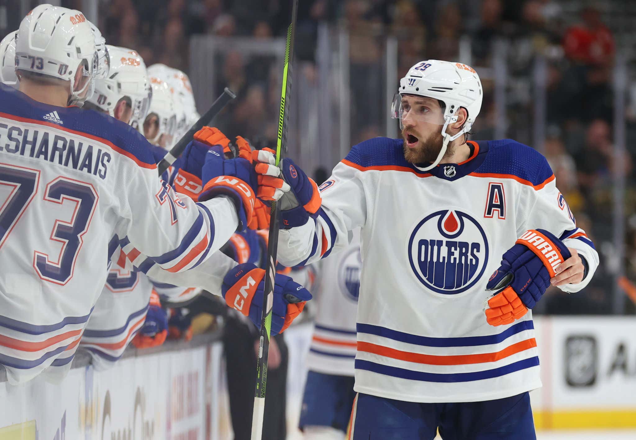 Leon Draisaitl Scored One Of The Coolest Impossible-Angle Goals You'll Ever See