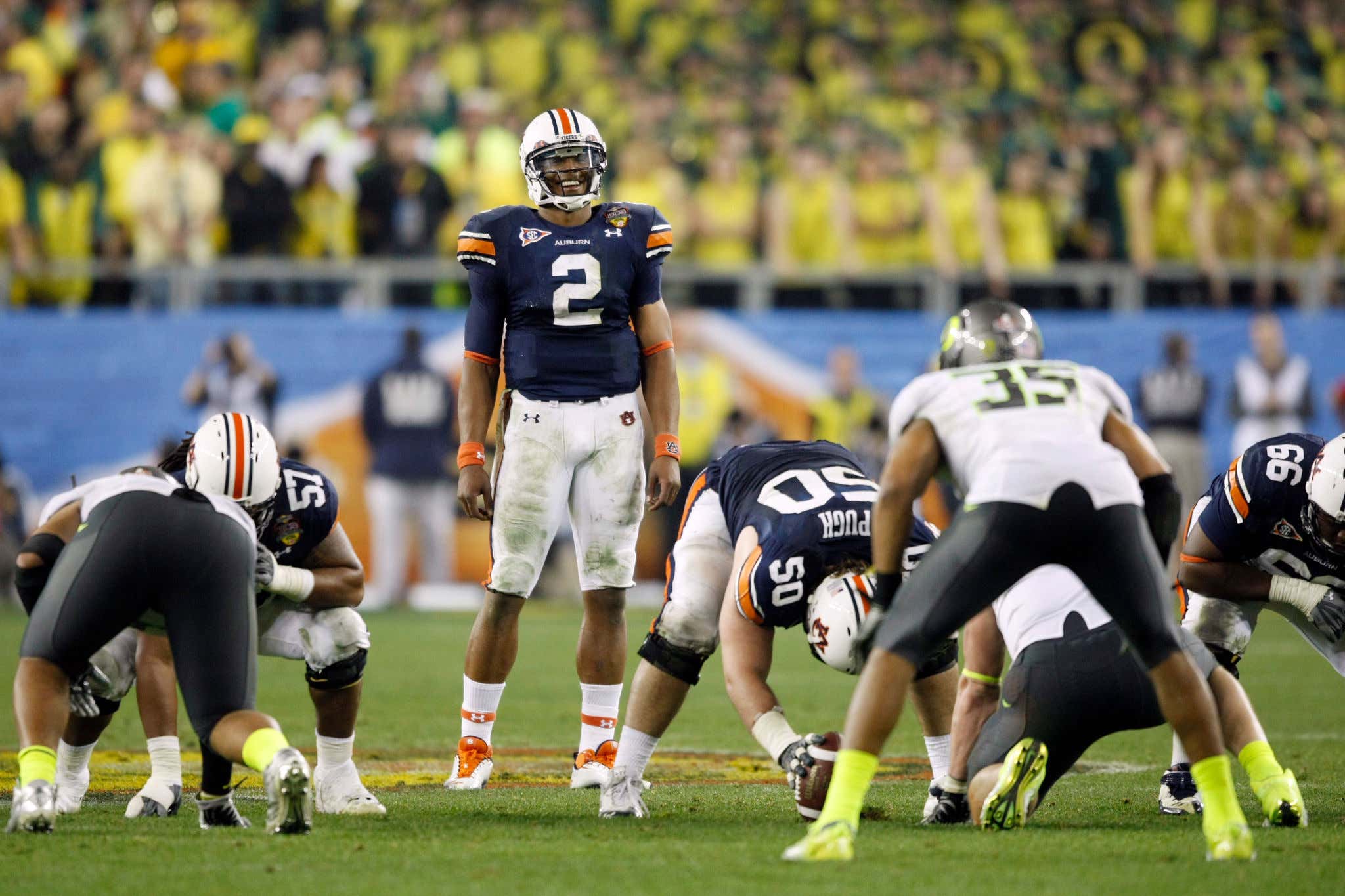 This Insane Cam Newton Stat Shows Just How Trash The Rest Of Auburn's 2010 National Championship Team Was