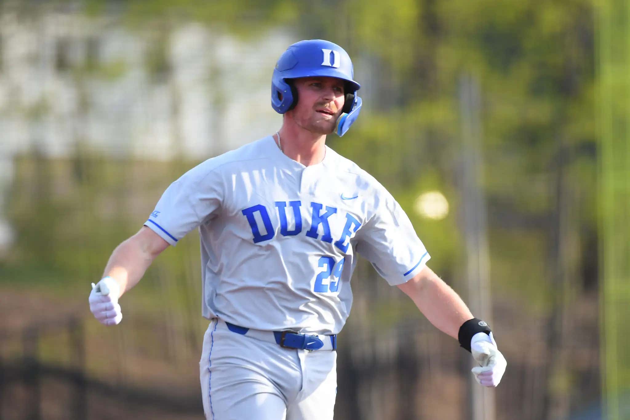 Duke's MJ Metz Hit Three Home Runs In An NCAA Tournament Game Nine Days After Tearing His ACL