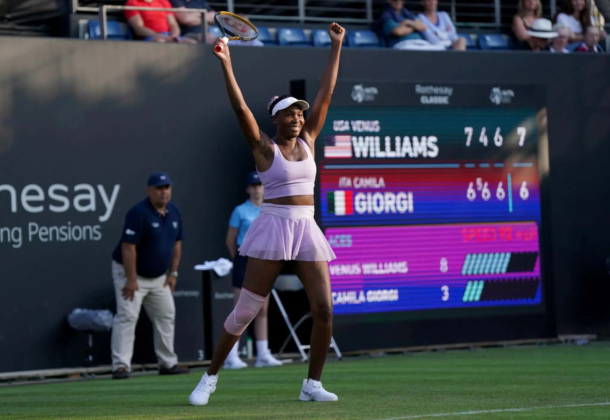 43 Year Old Venus Williams Winning Three Hour Matches Against Top 50 Opponents Is Unbelievable