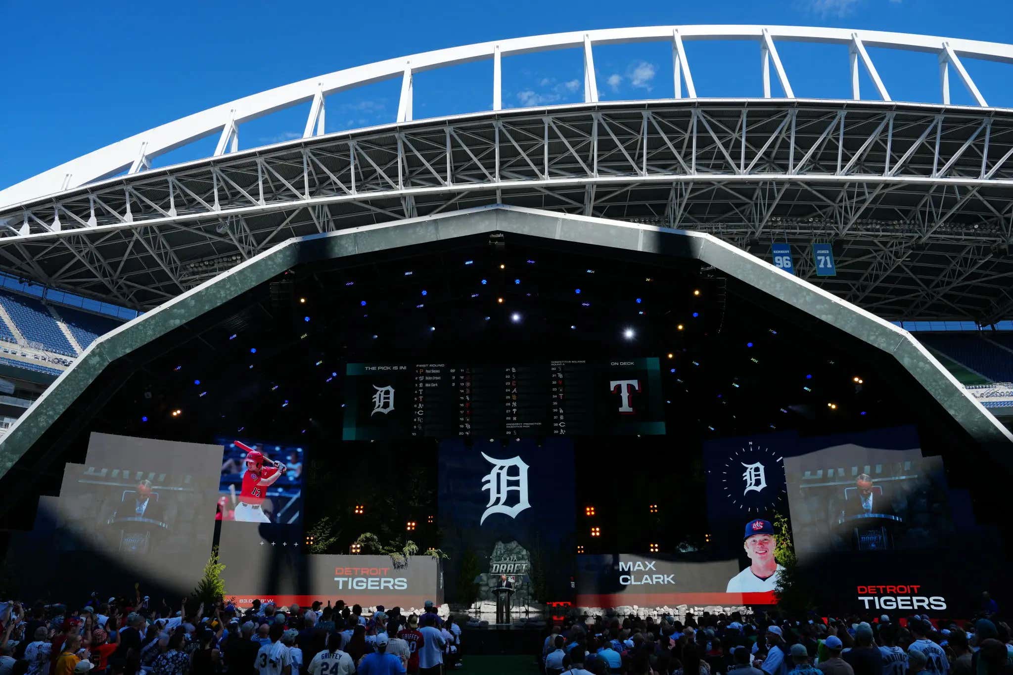 No. 3 MLB Draft Pick Max Clark's High School Stats Are Patently Absurd