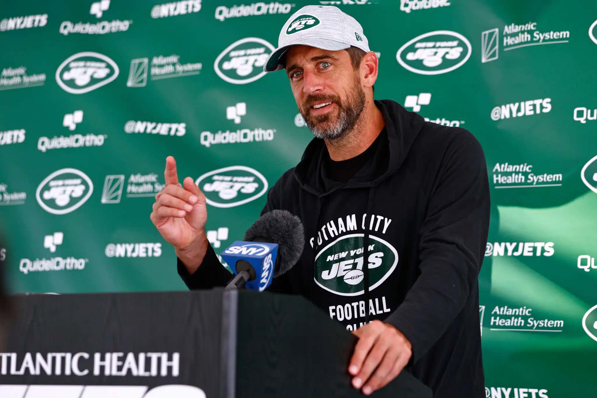 NFL Insider Hints Aaron Rodgers' Skipped Mandatory Minicamp to Go on Another Ayahuasca Retreat and the Jets Bungled the Whole Situation