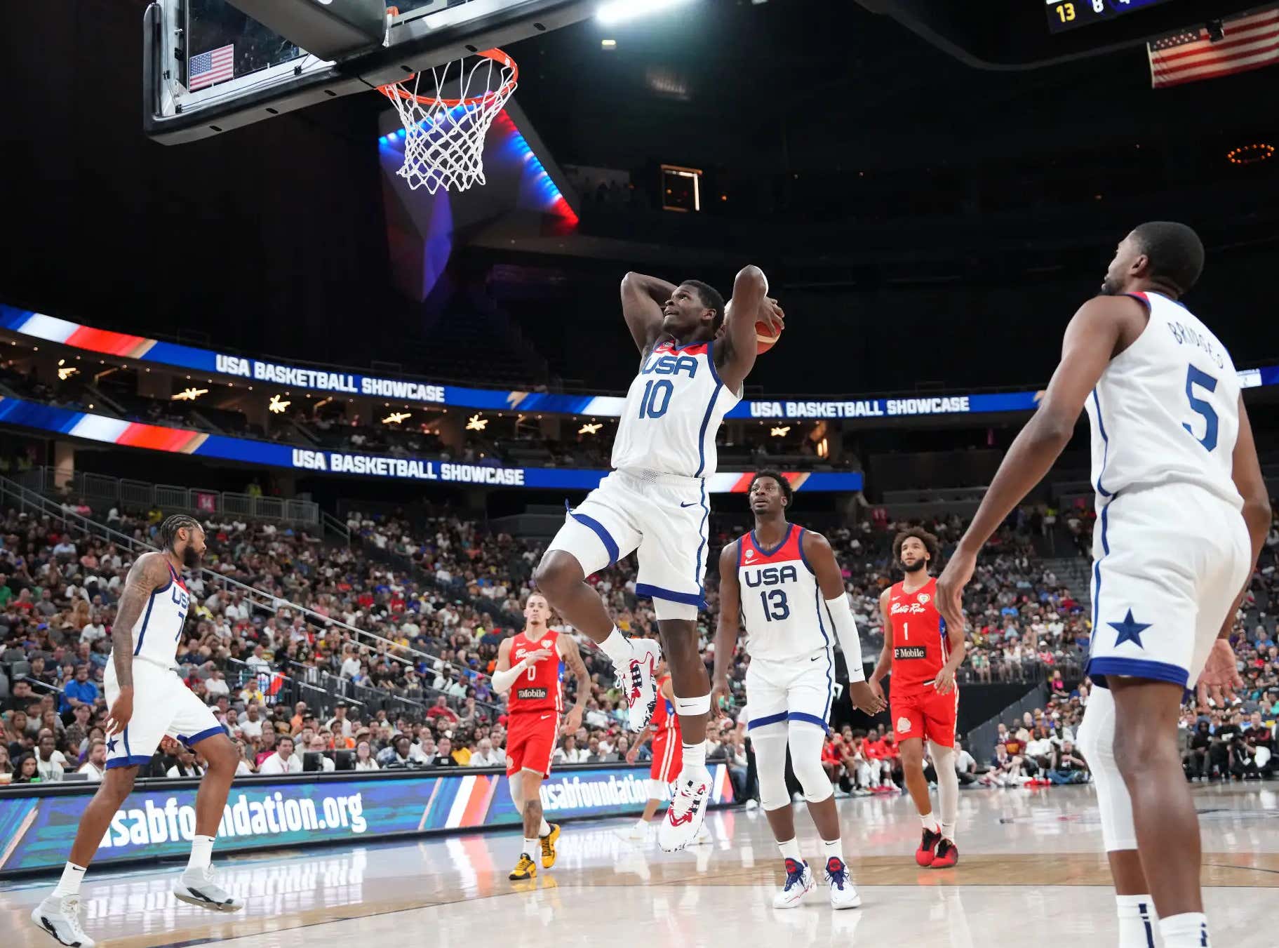 Team USA Looked Dominant In Their Debut After Blowing The Absolute