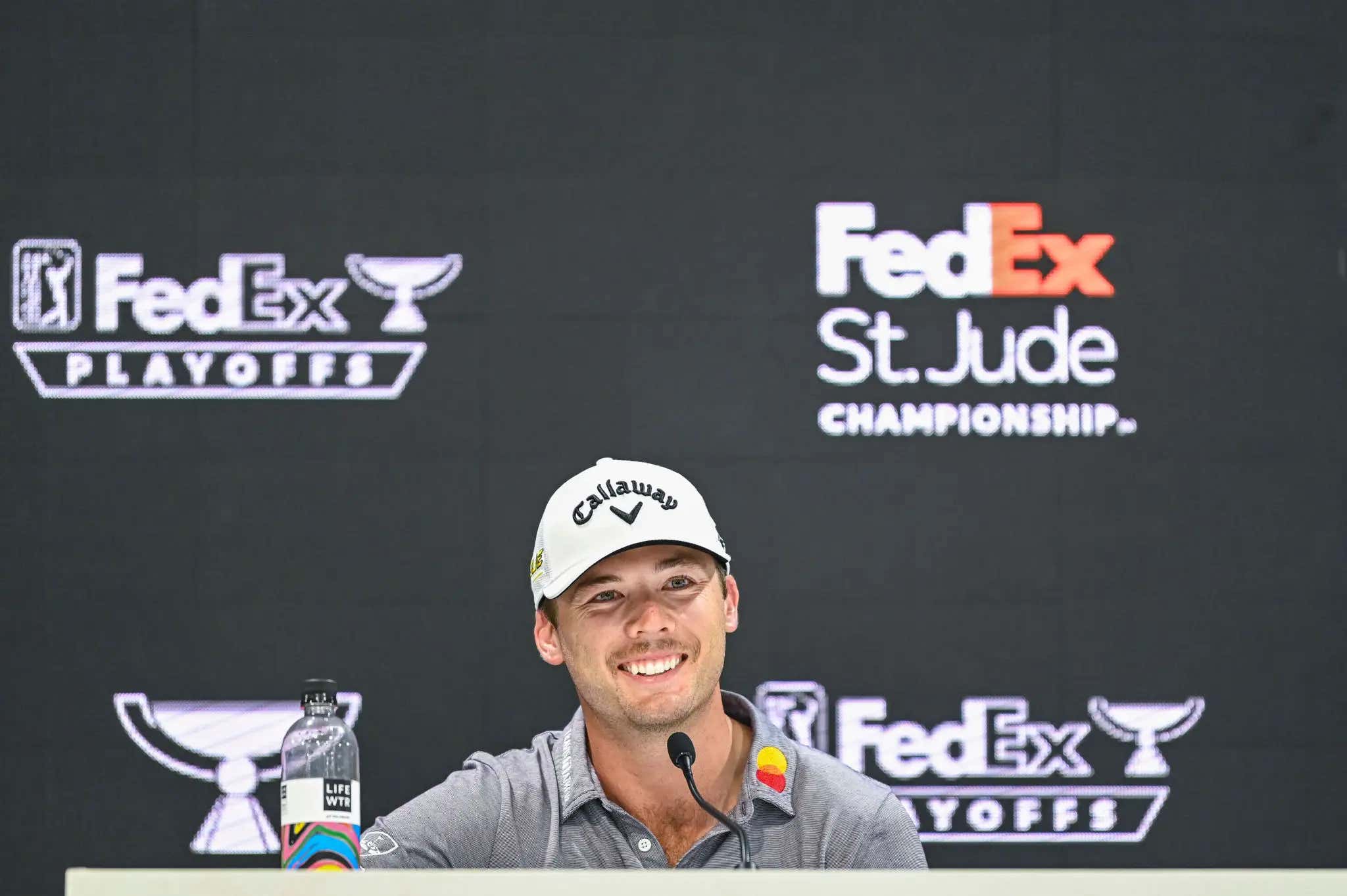 Crank Your Damn Volume Up For Sam Burns' Stick-Rattling, Slam-Dunk Hole In One At The FedEx St. Jude Championship