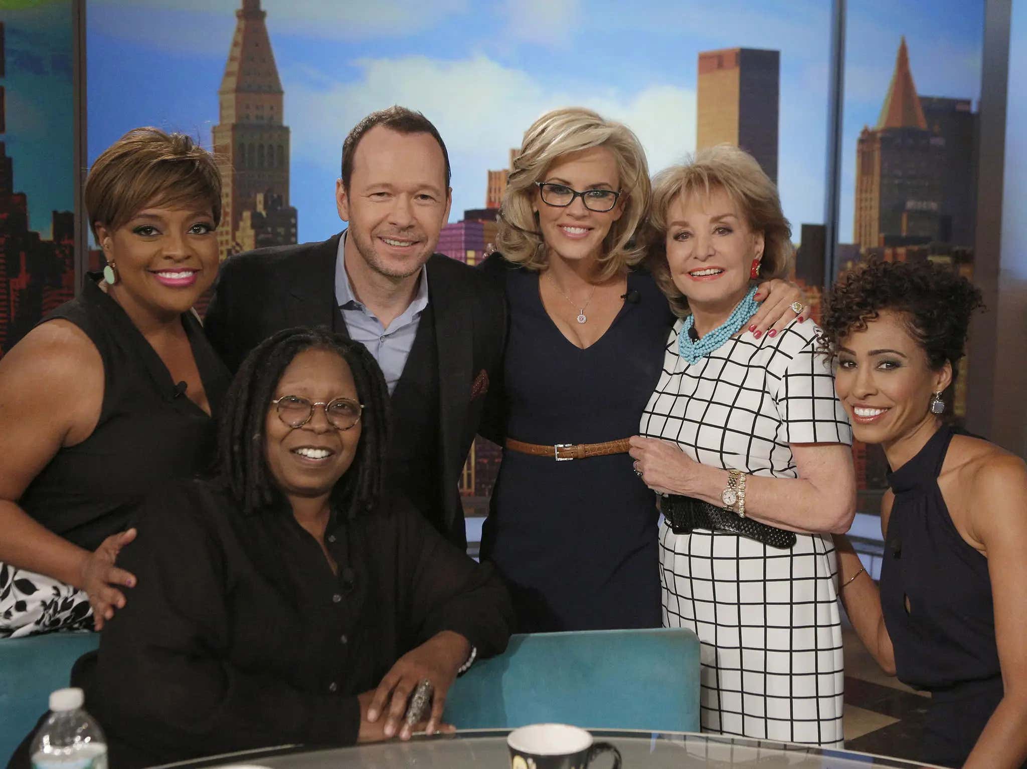 Sage Steele Said That Barbara Walters Elbowed Her Into A Trash Can During Her Guest Appearance On The View