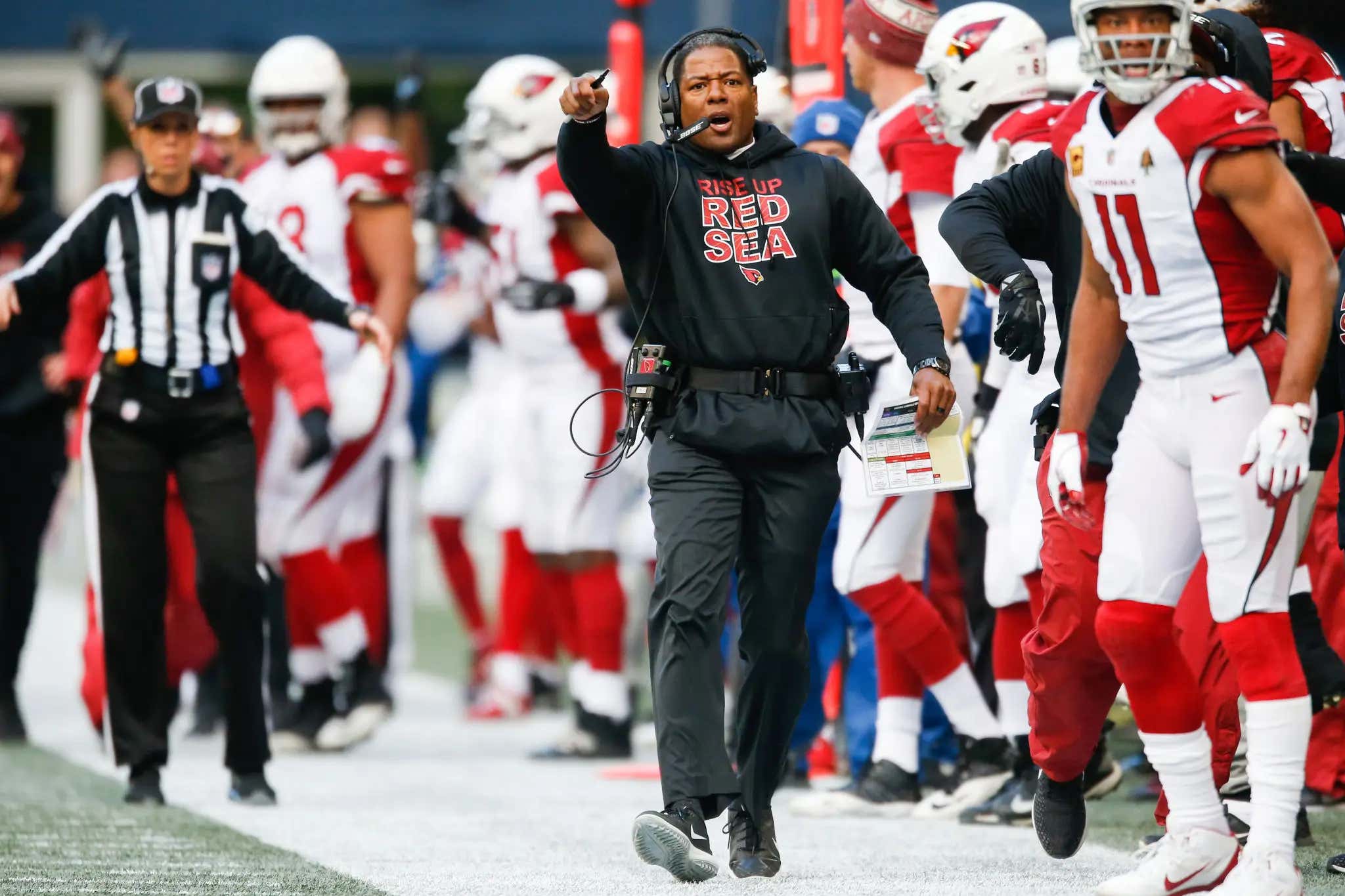 #BurnerGate: Former Cardinals HC Steve Wilks Said He Was Forced To Communicate With GM Steve Keim On A Burner Phone While Keim Was Suspended From The NFL