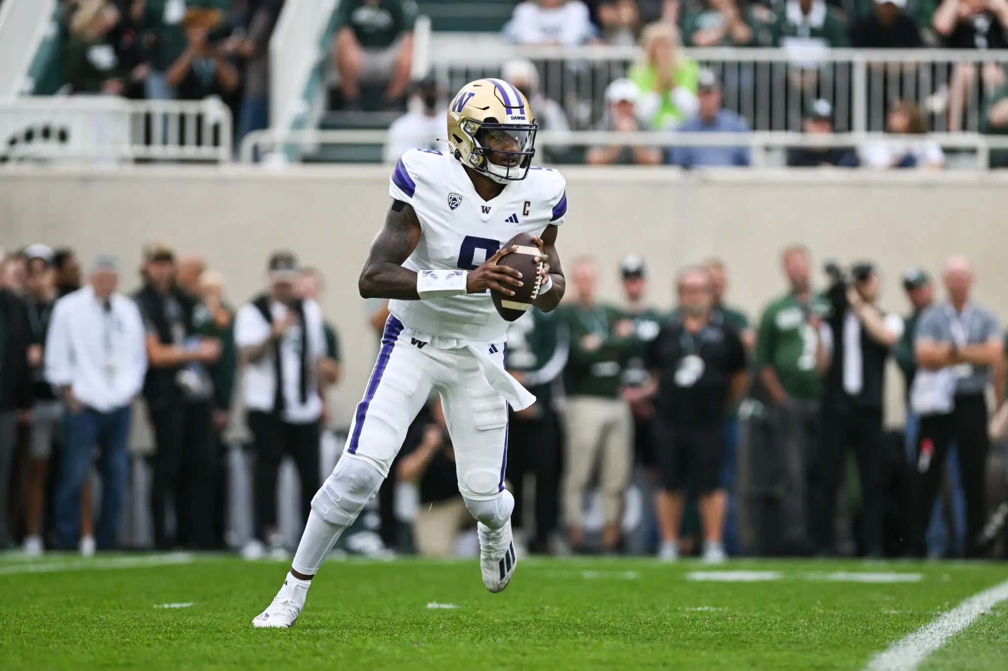 Michael Penix Solidified Himself As A Heisman Frontrunner With A Ridiculous Performance Yesterday Against Michigan State