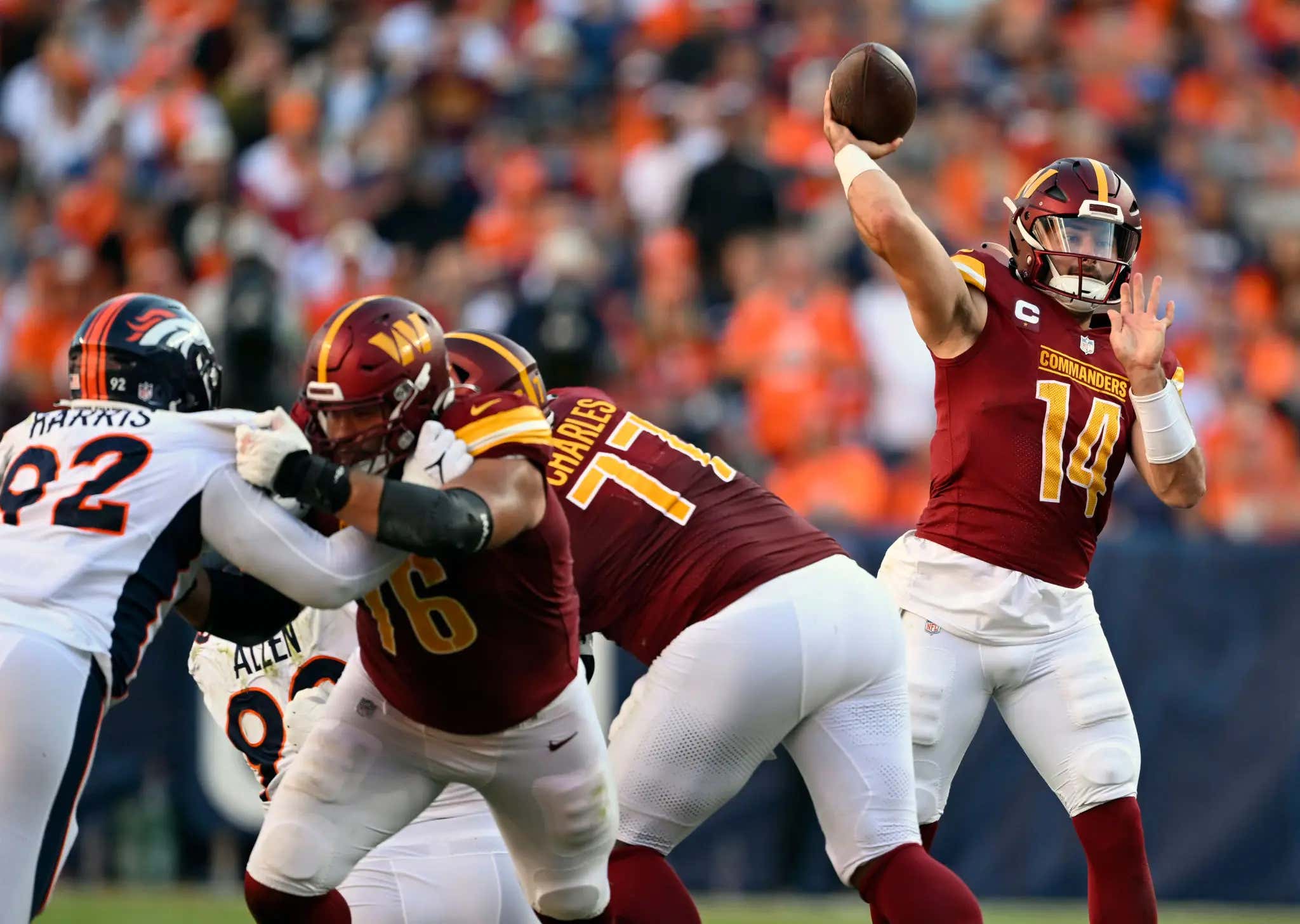 Sam Howell Agrees To Have A Steak With Big Cat and PFT Commenter If The Washington Commanders Win The Super Bowl