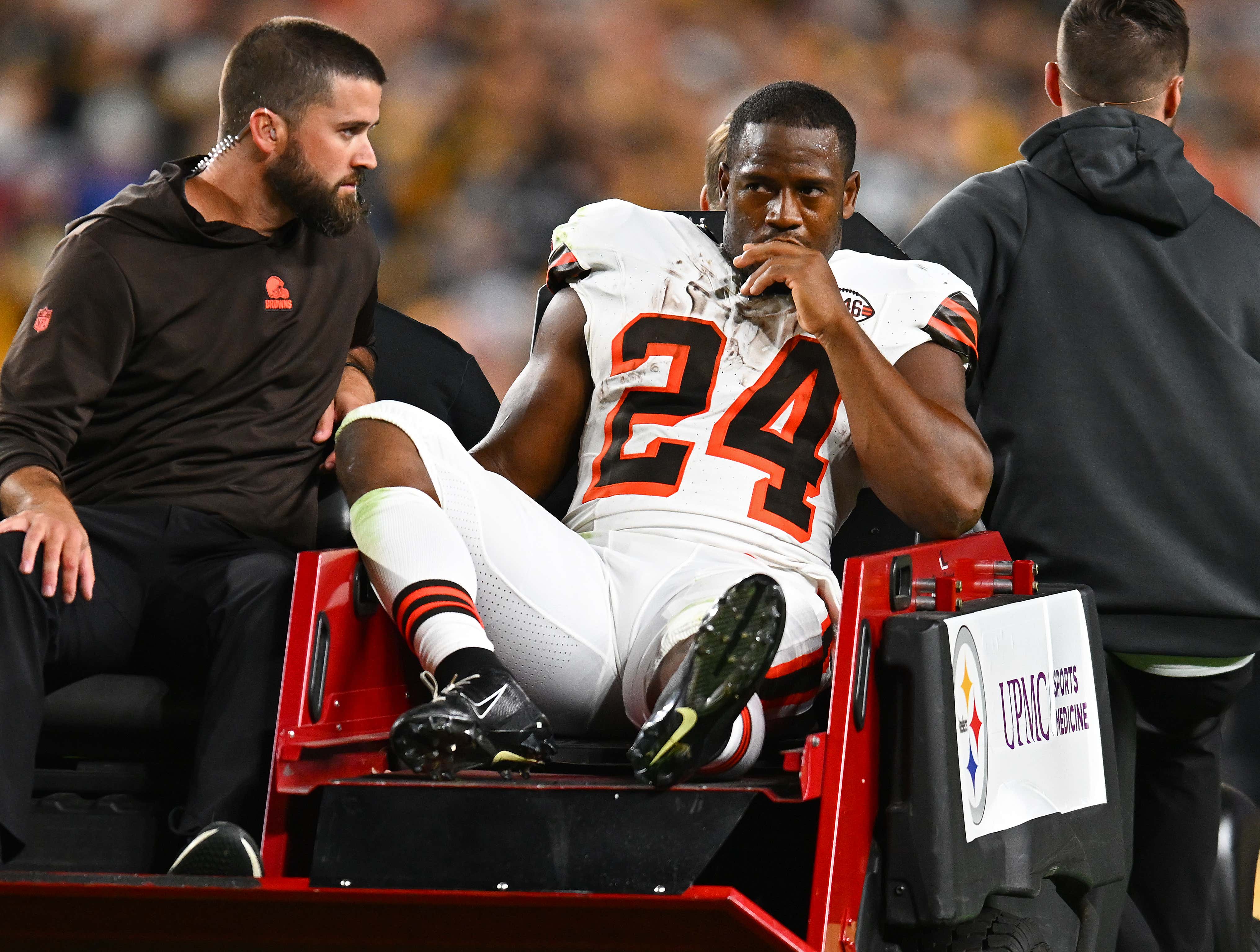 Men Can Cry Too Nick Chubb's Message In The Players Tribune About