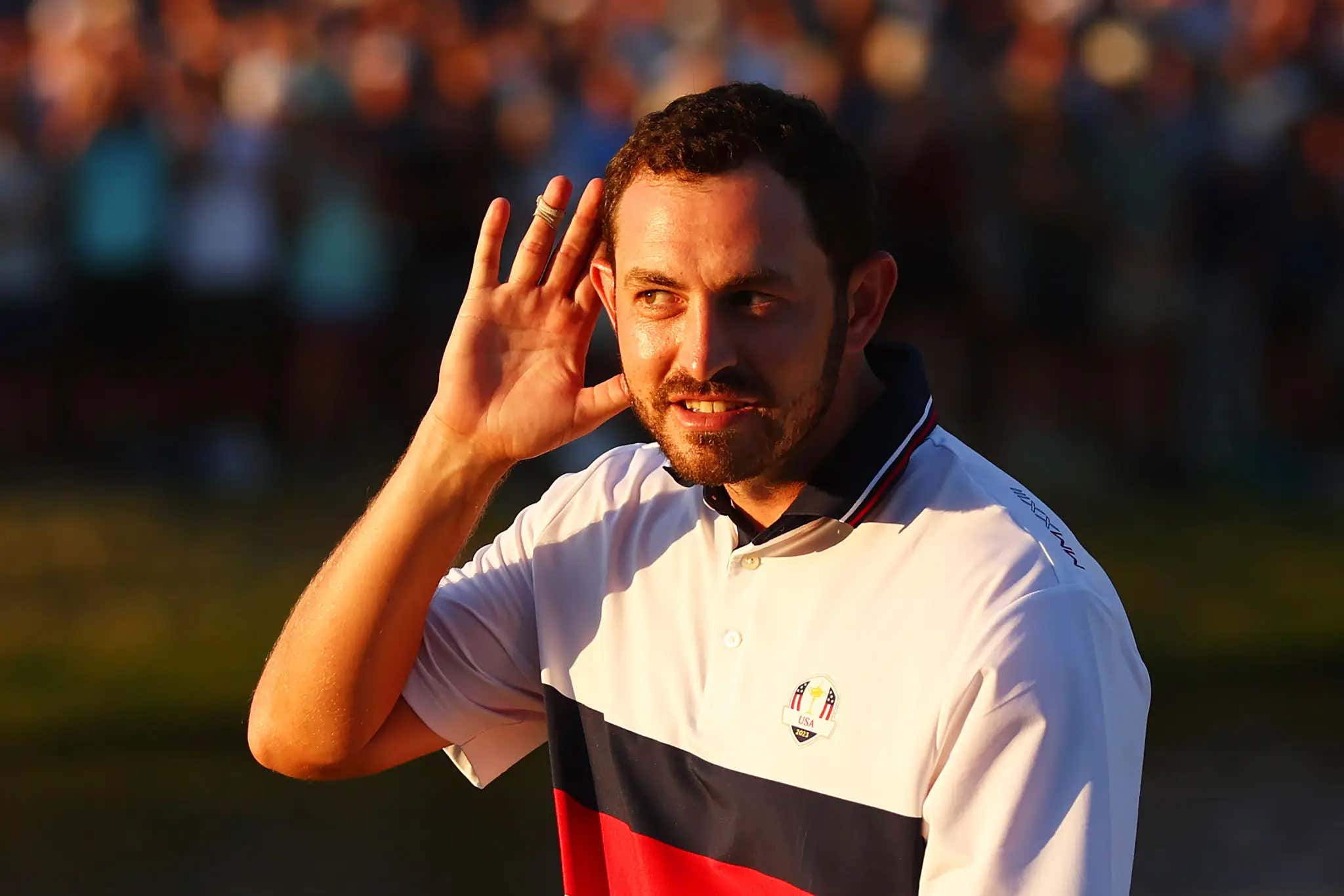 NO HAT PAT BURIES A BOMB TO STEAL A POINT AND SHUT UP THE EUROPEAN CROWD!!!