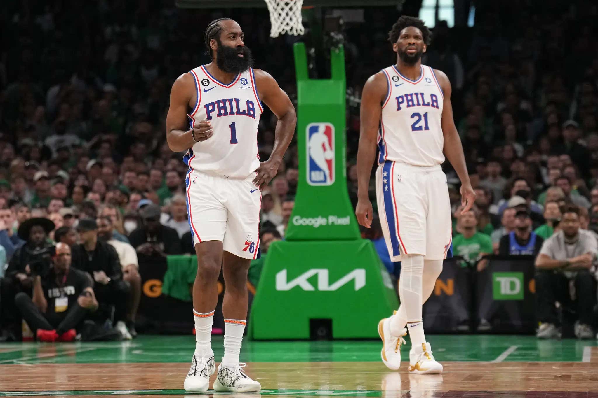 Healthy Debate: Are Joel Embiid And James Harden Afraid Of The Boston Celtics?