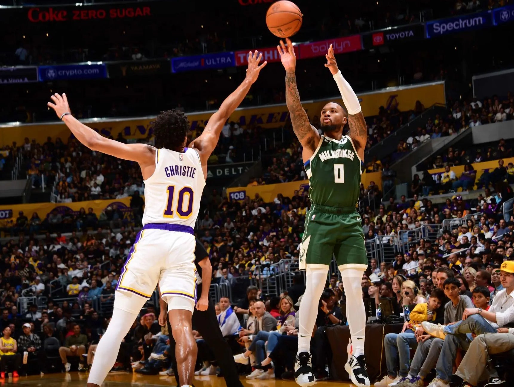 We Got Our First Look At The Damian Lillard/Giannis Duo And It's Just As Devastating As People Thought