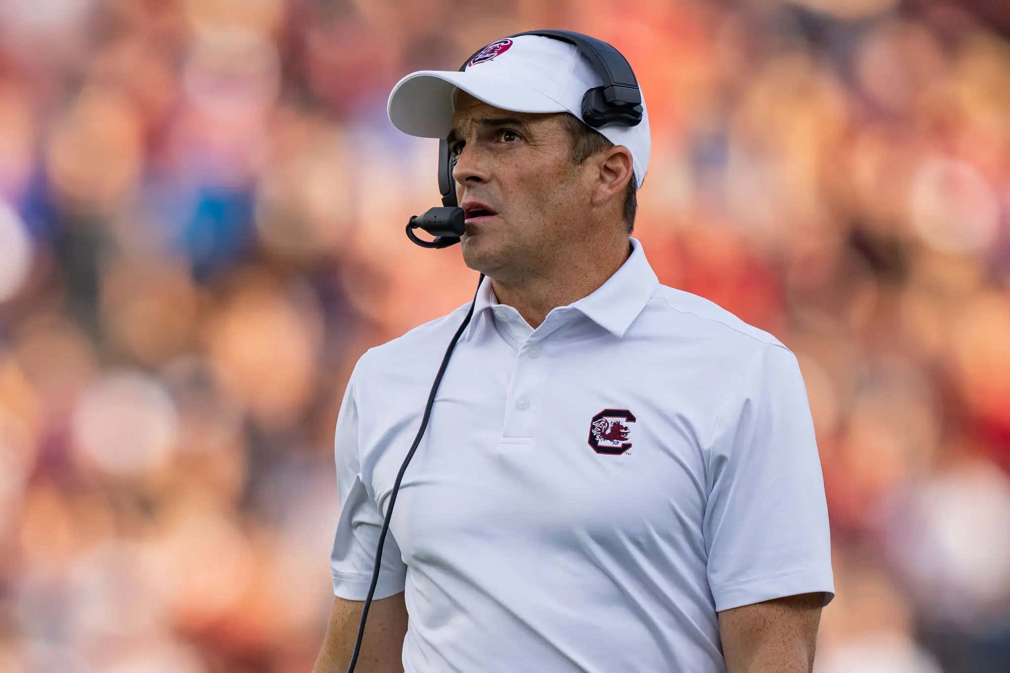 Shane Beamer Broke His Foot After Kicking Something Following South Carolina's Loss To Florida On Saturday