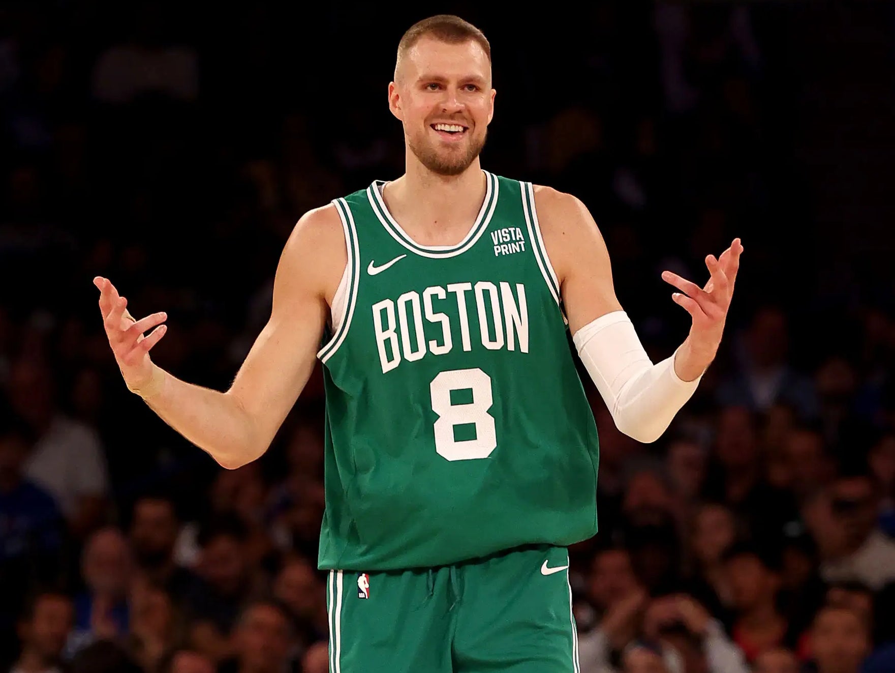 BAH GOD!! THAT'S KRISTAPS PORZINGIS MUSIC!!!