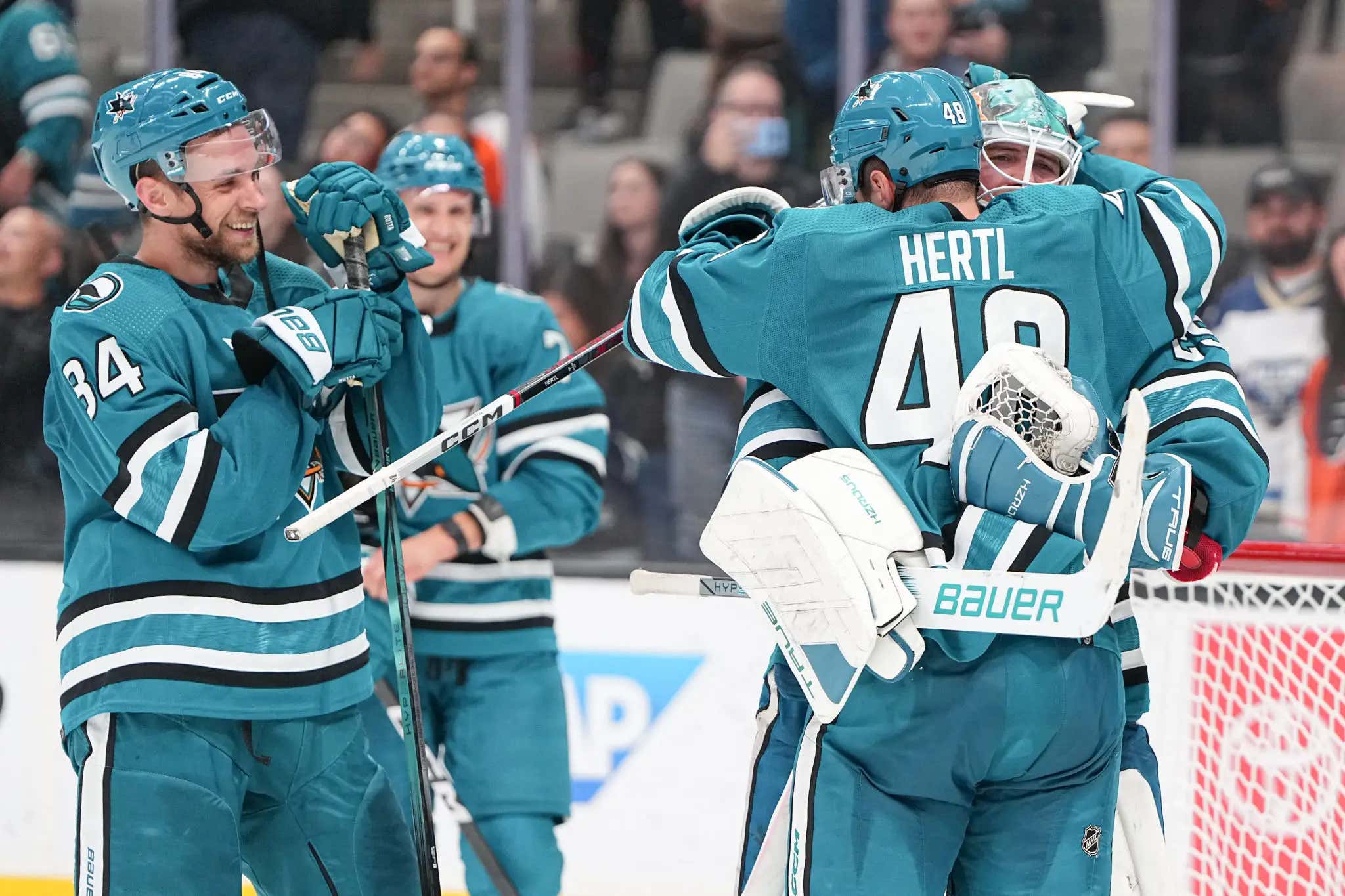The San Jose Sharks Have Won A Hockey Game! I Repeat, The San Jose Sharks Have Won A Hockey Game!