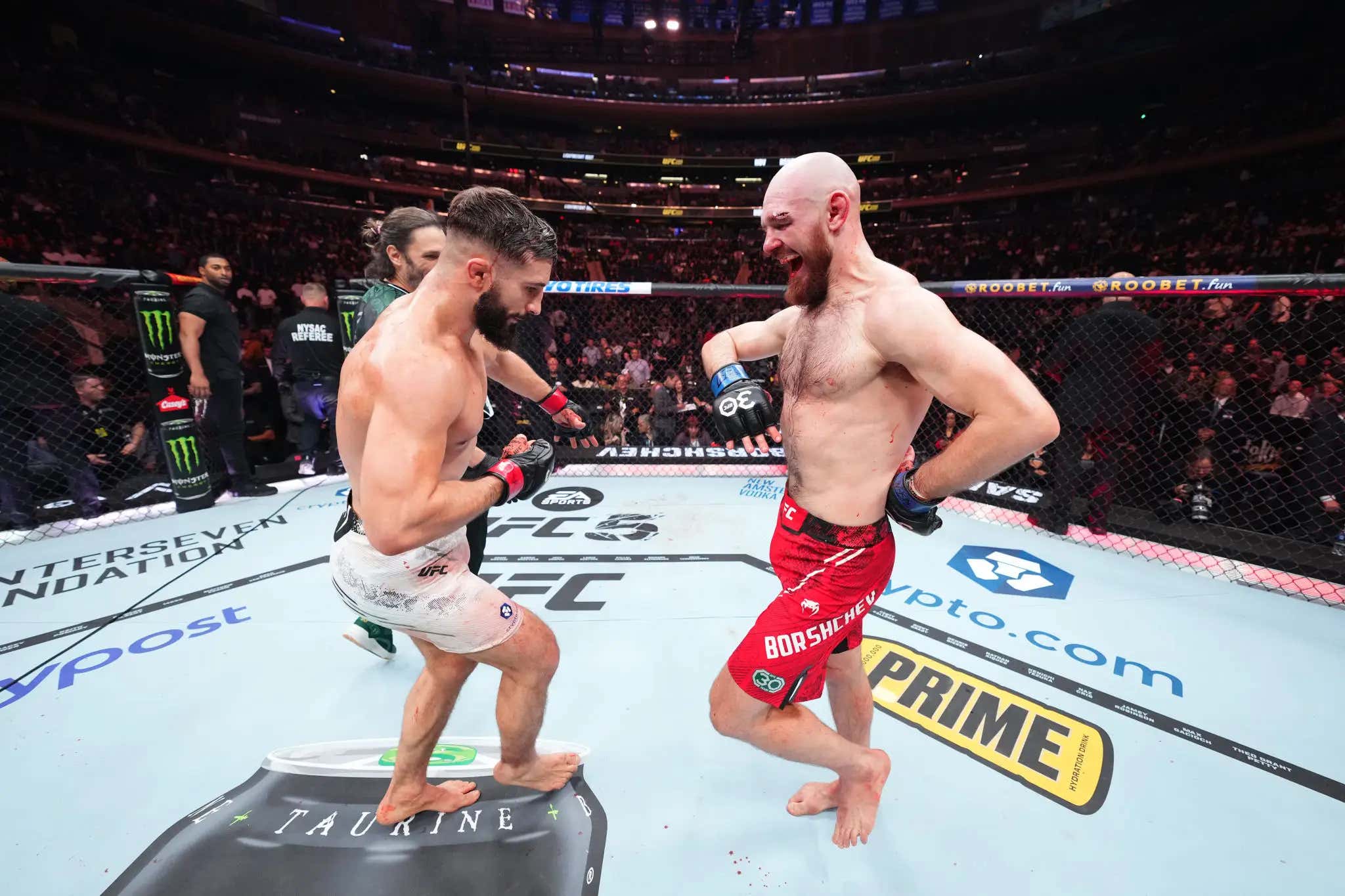 UFC Fighters Dance It Out After Beating The Everliving Shit Out Of Each Other For Three Straight Rounds