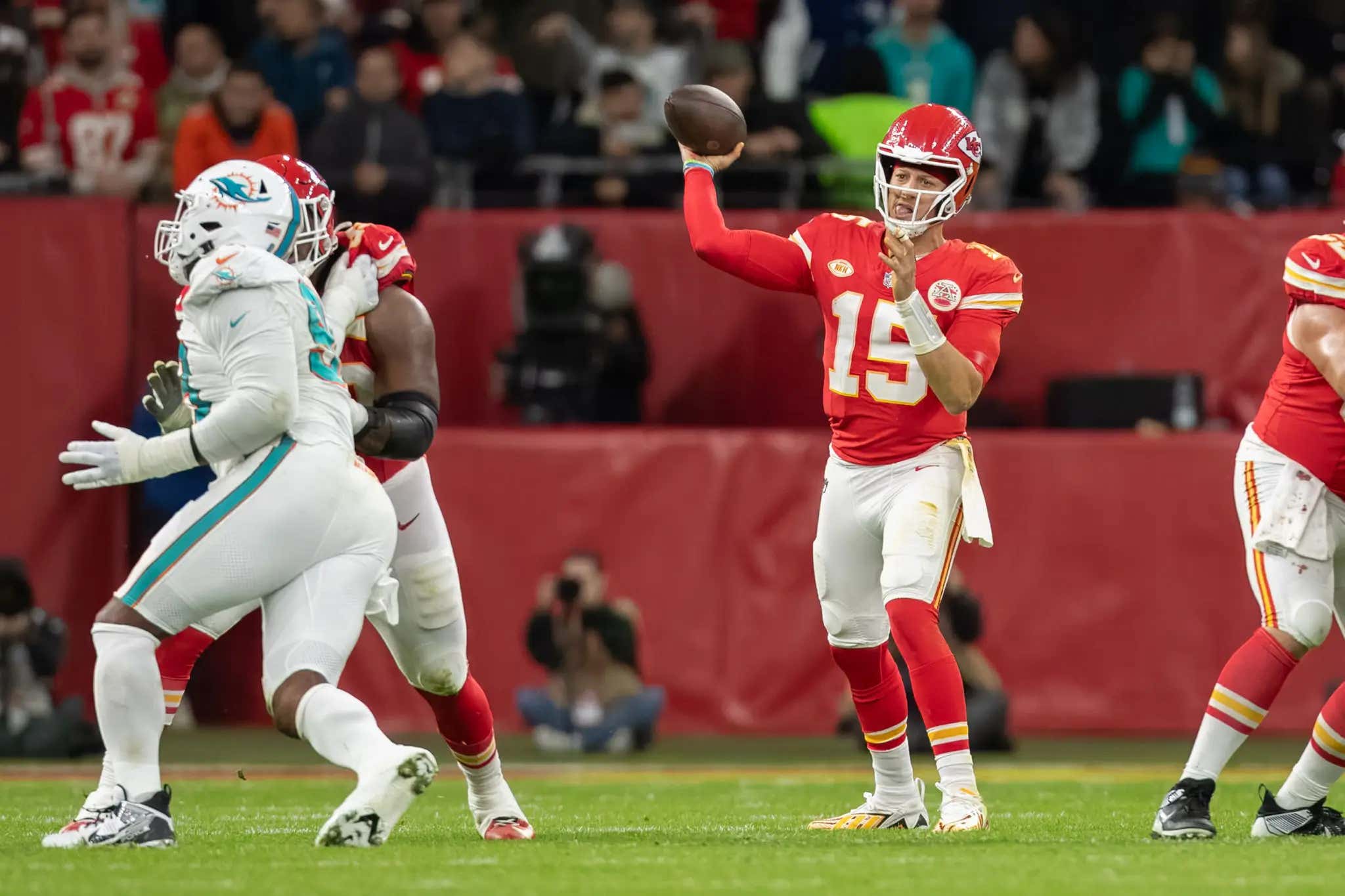 Patrick Mahomes Wearing The Same Pair Of Red Underwear Every Single Game Is Further Proof That You Need To Be Superstitious To Win Games