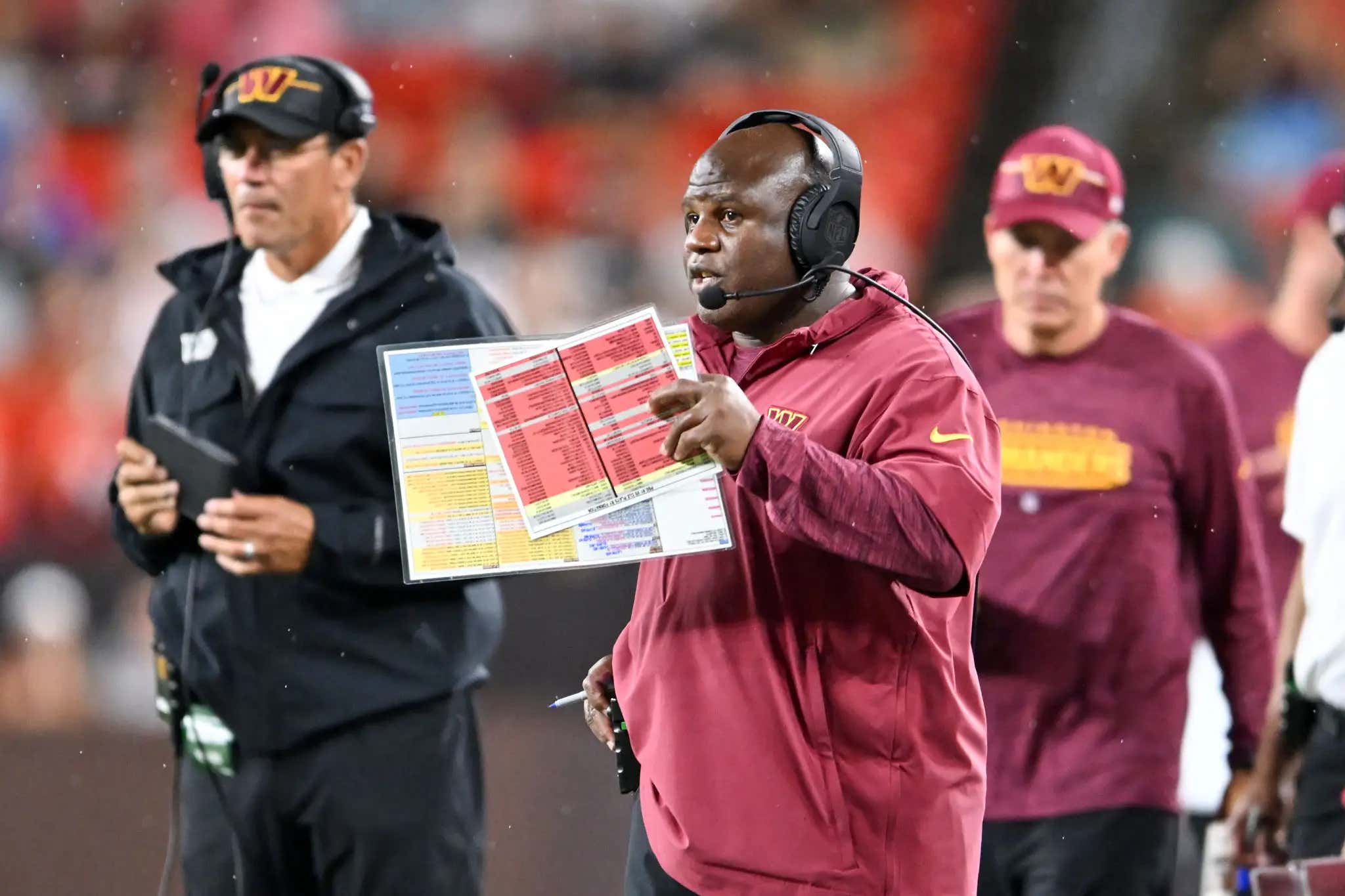 The Bears Reportedly Have Interest In Washington Commanders OC, Eric Bieniemy, And That Is Going To Be A NO From Me