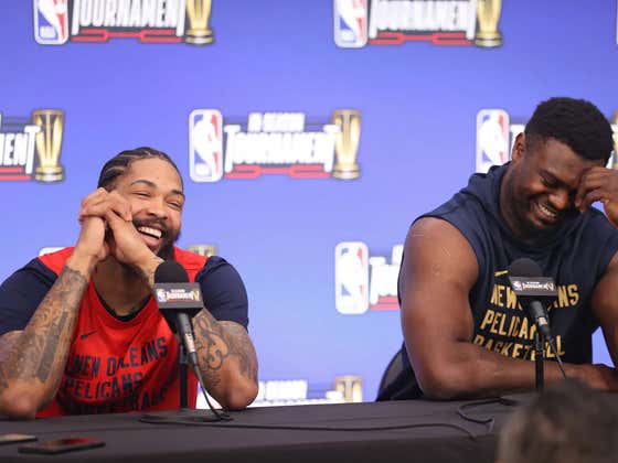 Zion Williamson And Brandon Ingram Joking About Partying In Vegas Only To Then Immediately Get Destroyed By 44 Points Is A Tough Look