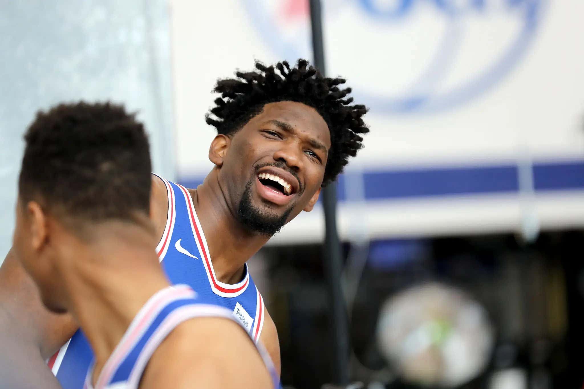 Joel Embiid Becomes The First Player In NBA History To Record A Triple-Double While Housing Jolly Ranchers On The Court