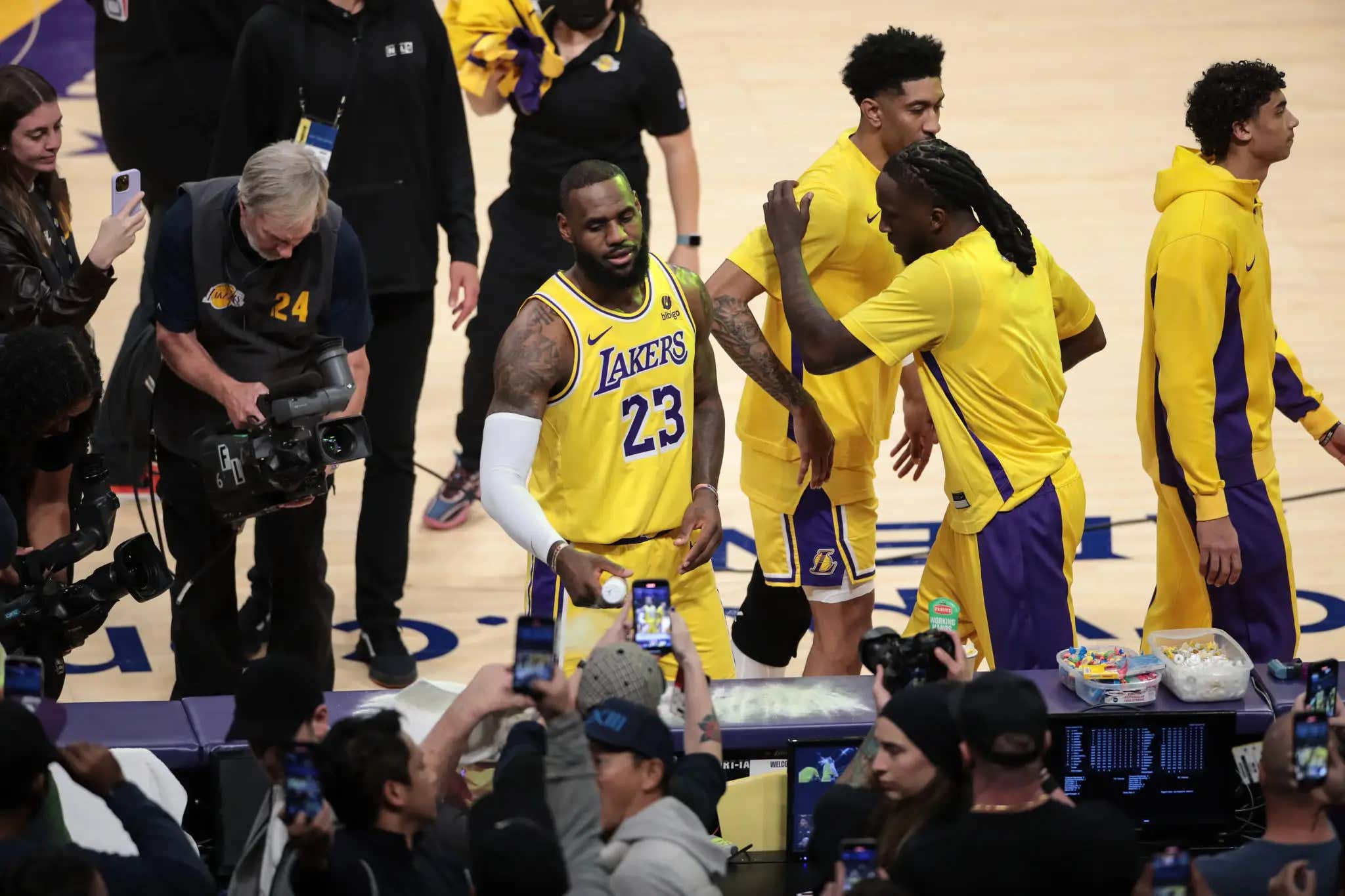 A Tale As Old As Time - LeBron Ran Away And Hid While His Teammates Complained About The Lakers Being In A 'Shitty Place'