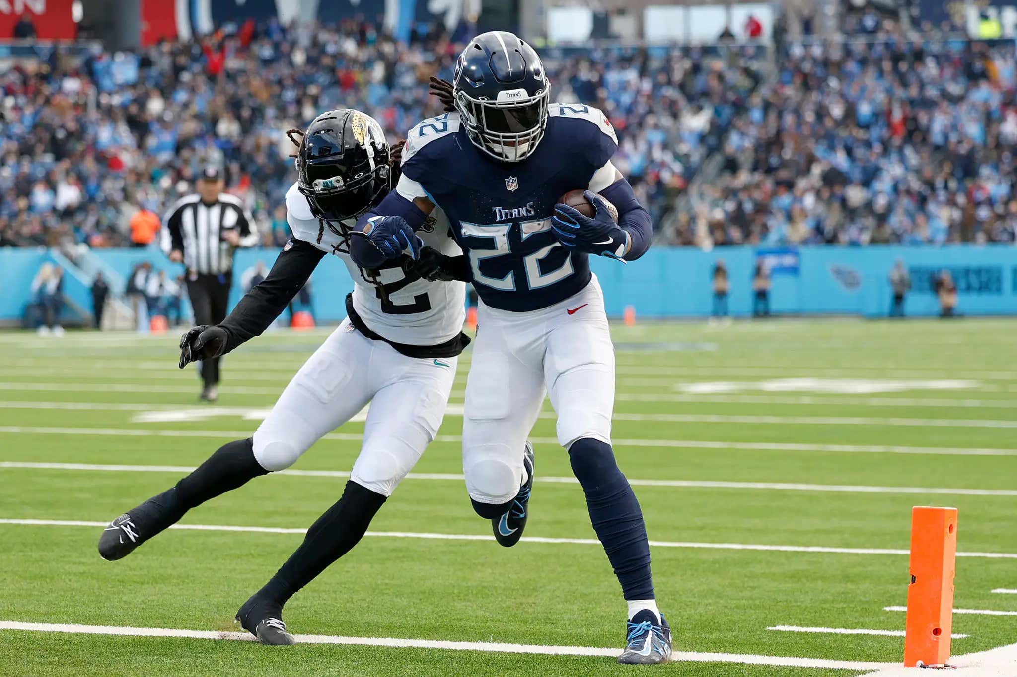 Derrick Henry Had To Stomp All Over The Jaguars One Final Time As A Titan To Keep Jacksonville Out Of The Playoffs