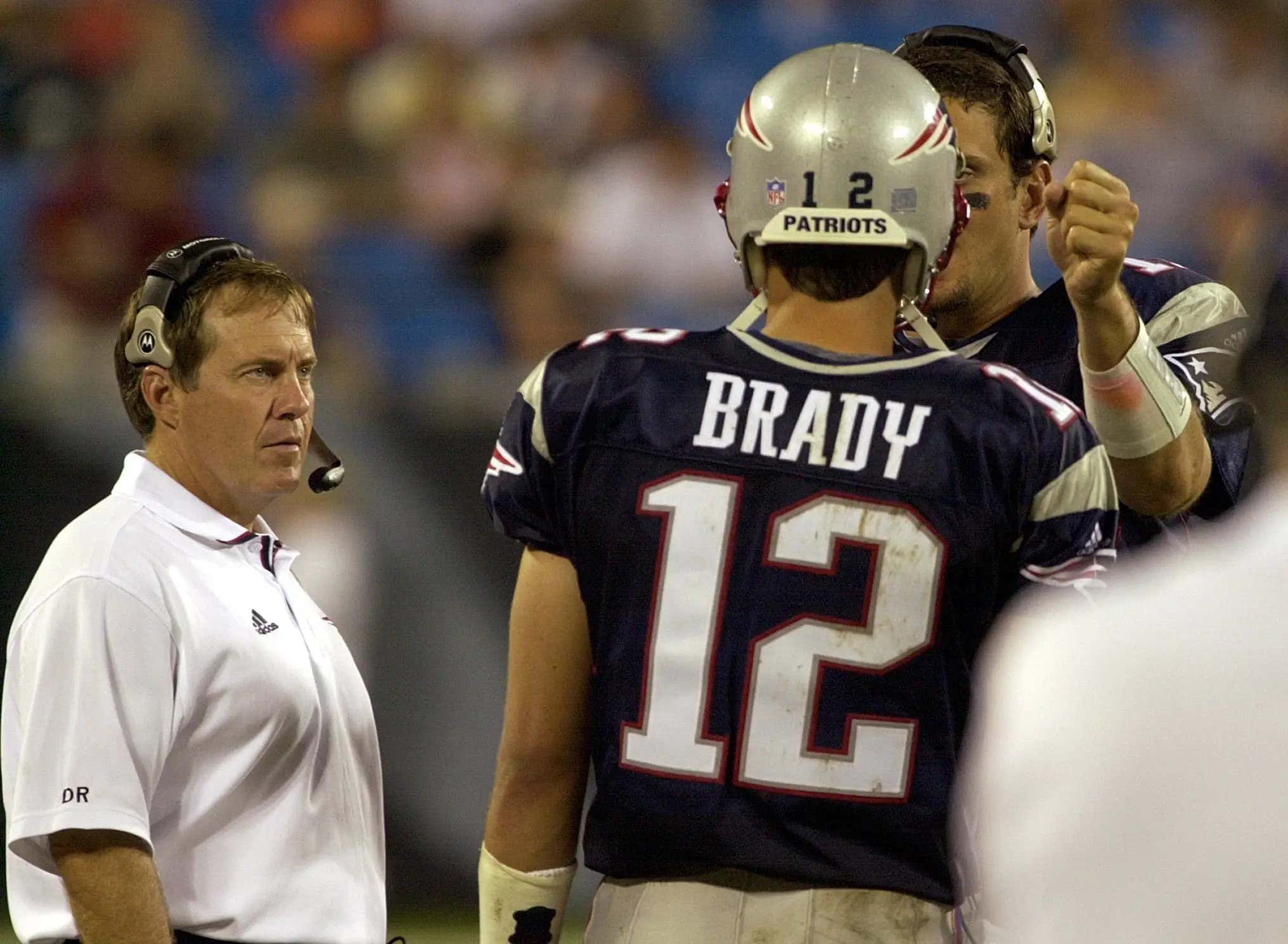 Belichick's Greatest Hits No. 12: Choosing Brady Over Bledsoe in 2001