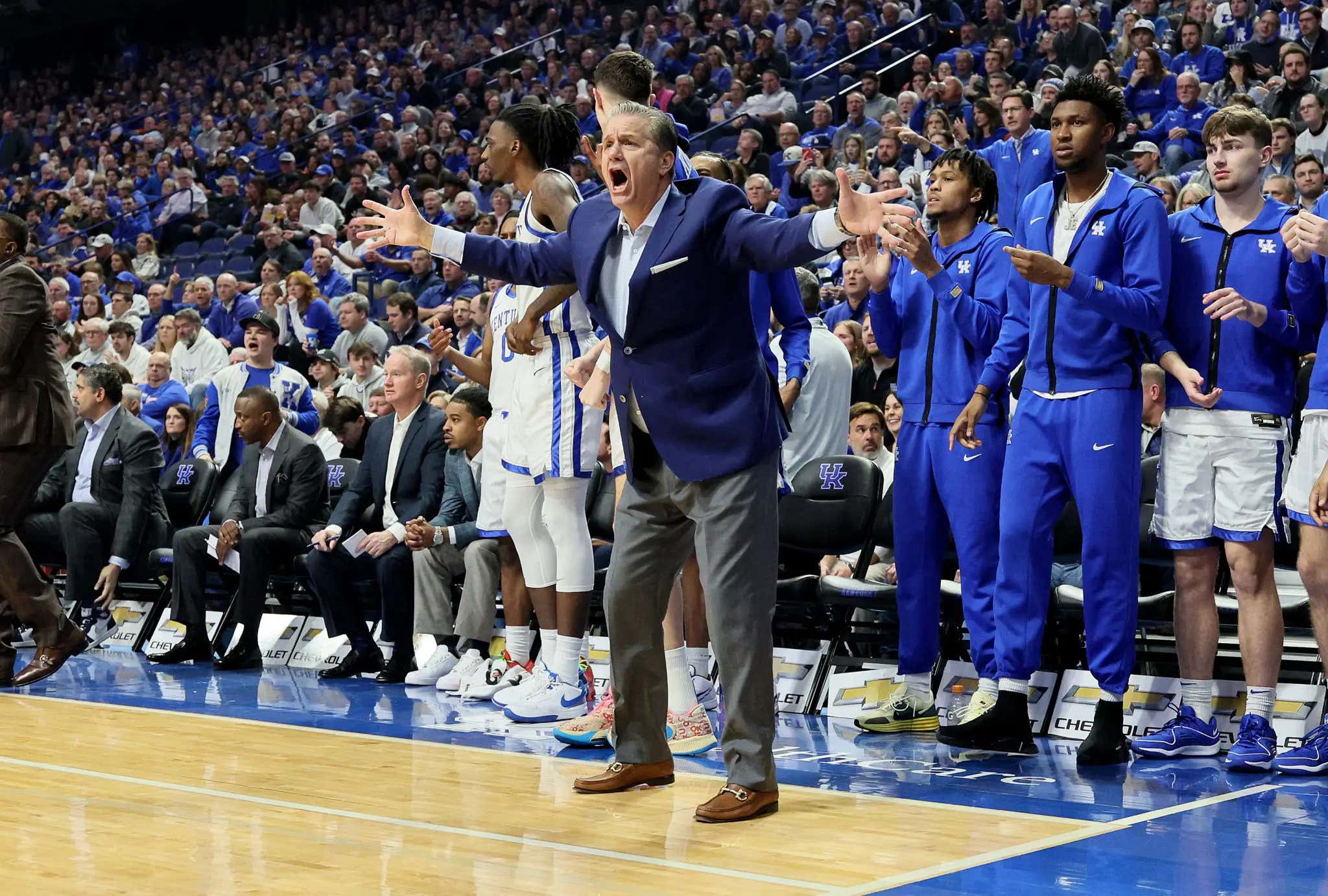 Coach Cal Simply Saying 'This Stinks' After Kentucky Pathetically Blew Another Game Has Killed Everything I've Ever Believed About This Program