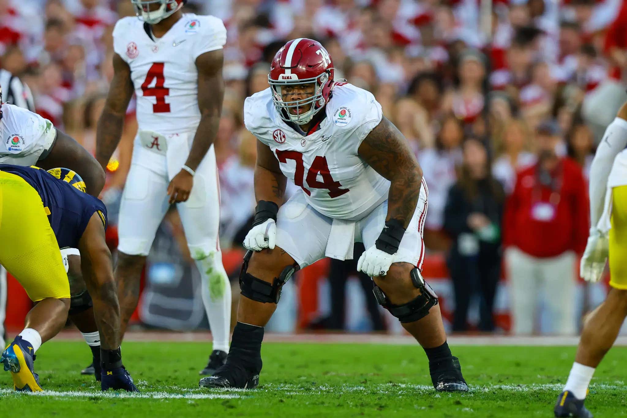 Kadyn Proctor Is Reportedly Transferring Back to Alabama After Leaving Tuscaloosa for Iowa Two Months Ago