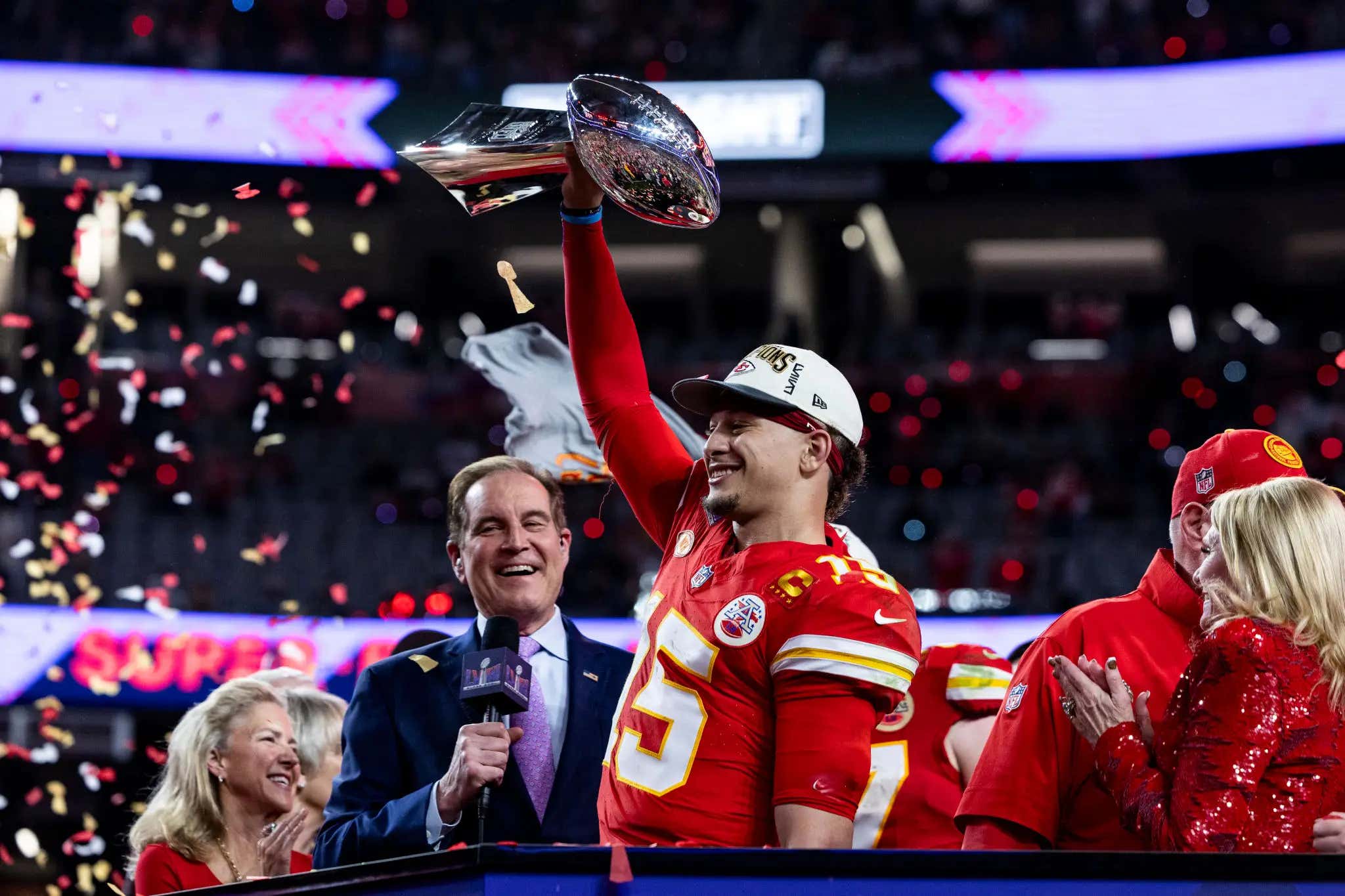 The Script Revealed: Brittany Mahomes Posted Patrick's Texts From A Month Ago Claiming He 'Decided The Chiefs Are Winning The Super Bowl'