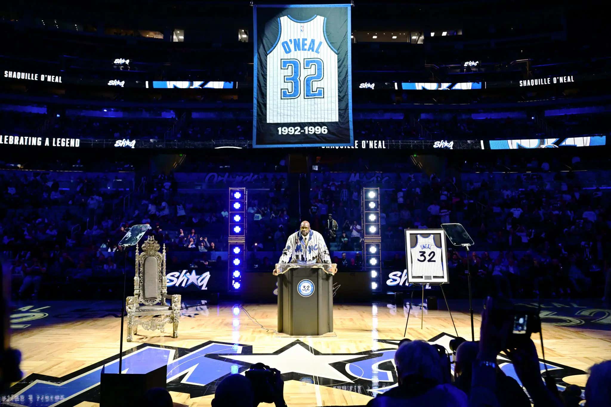 In My Opinion, The Orlando Magic Royally Screwed Up Shaq's Jersey Retirement