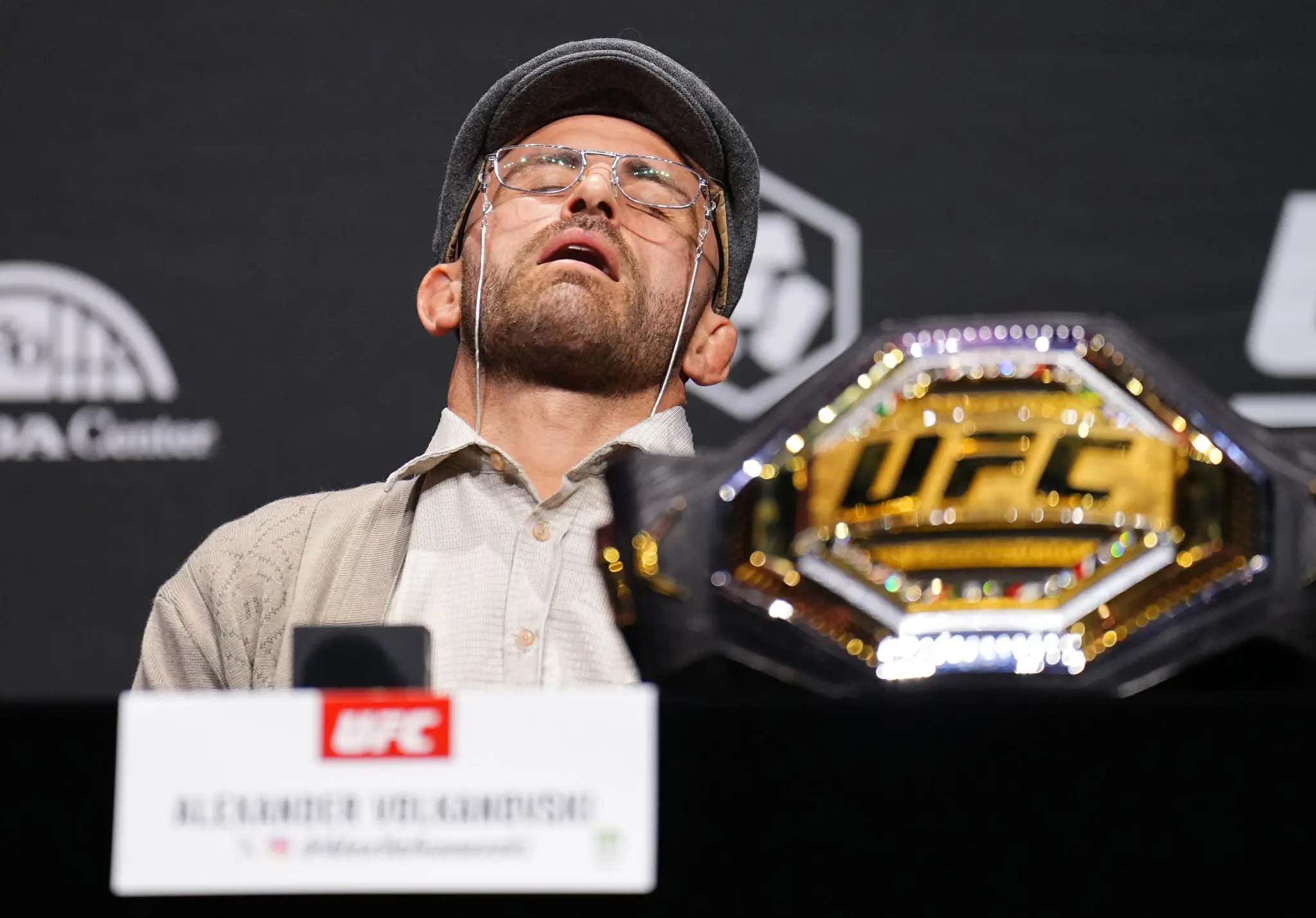 "Old Volk" Won The UFC 298 Presser Despite Ilia Topuria Trying To Do His Best McGregor Impression