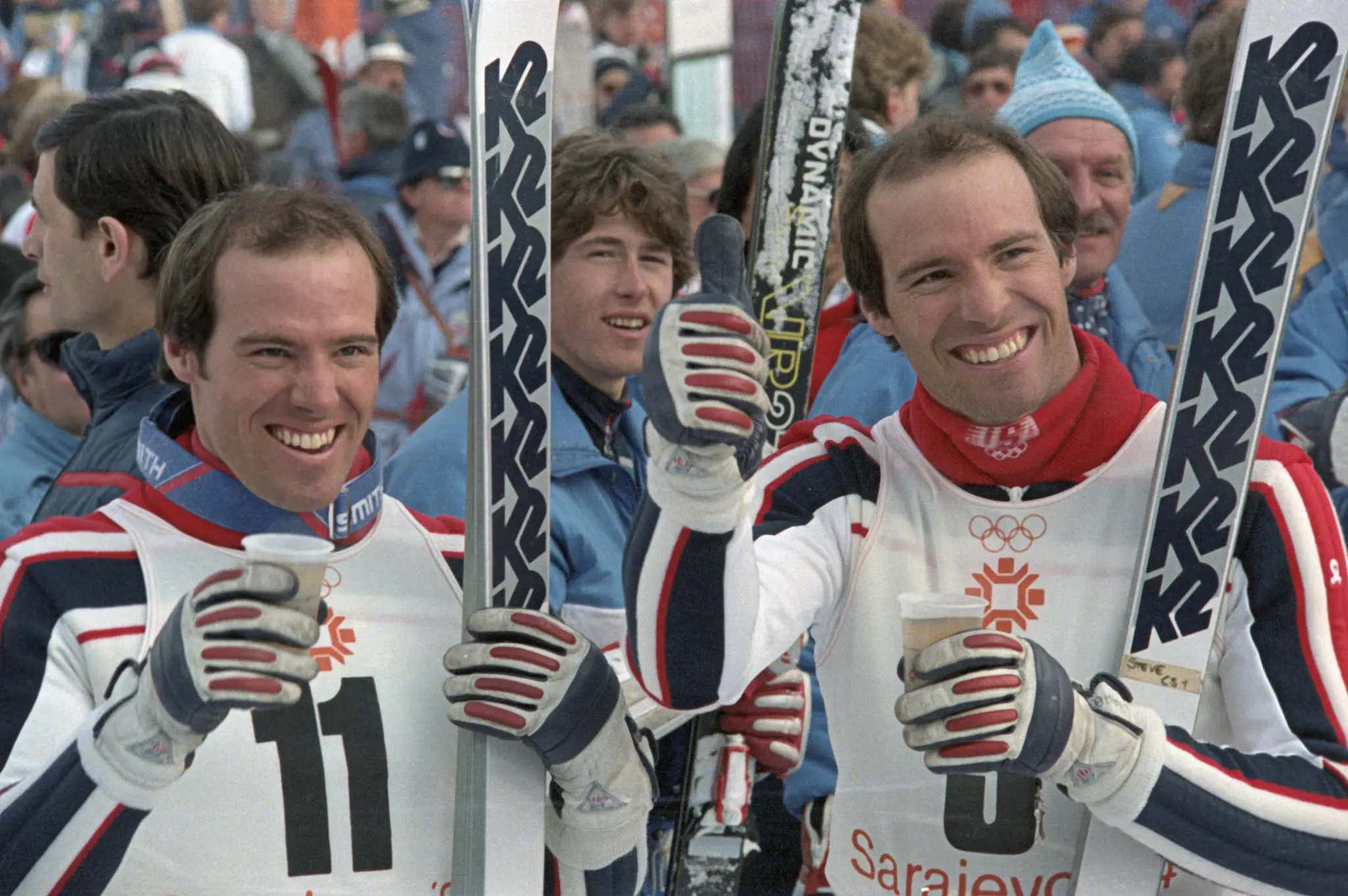 On This Date in Sports February 19, 1984: Podium Twins