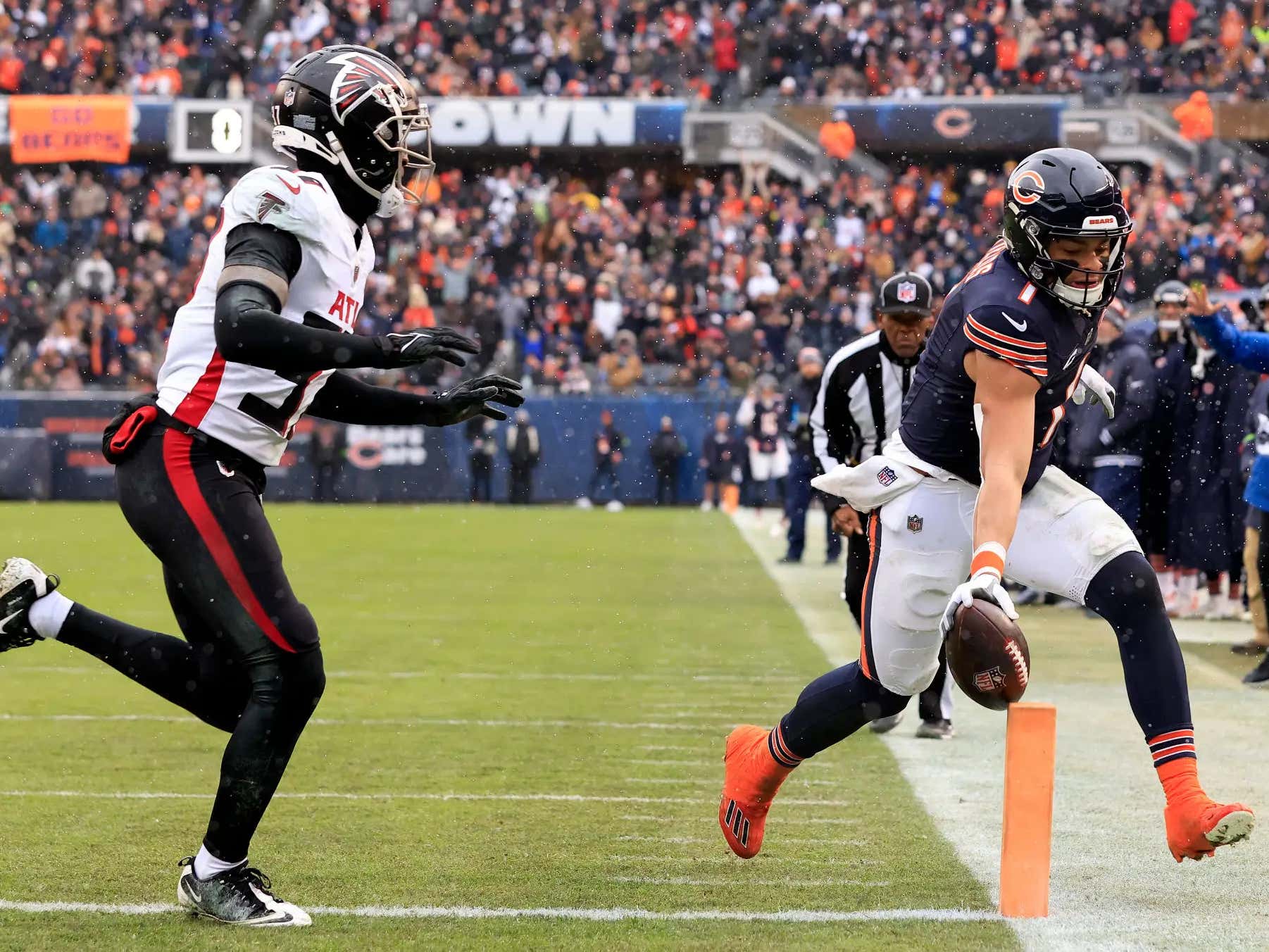 The Falcons Are Now 250 To Land Justin Fields Barstool Sports