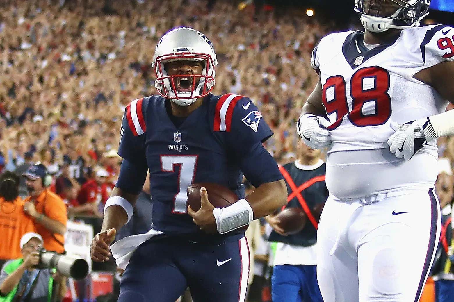 The Patriots Sign Jacoby Brissett to a 1-Year Deal, Guaranteeing They're Drafting a QB at No. 3