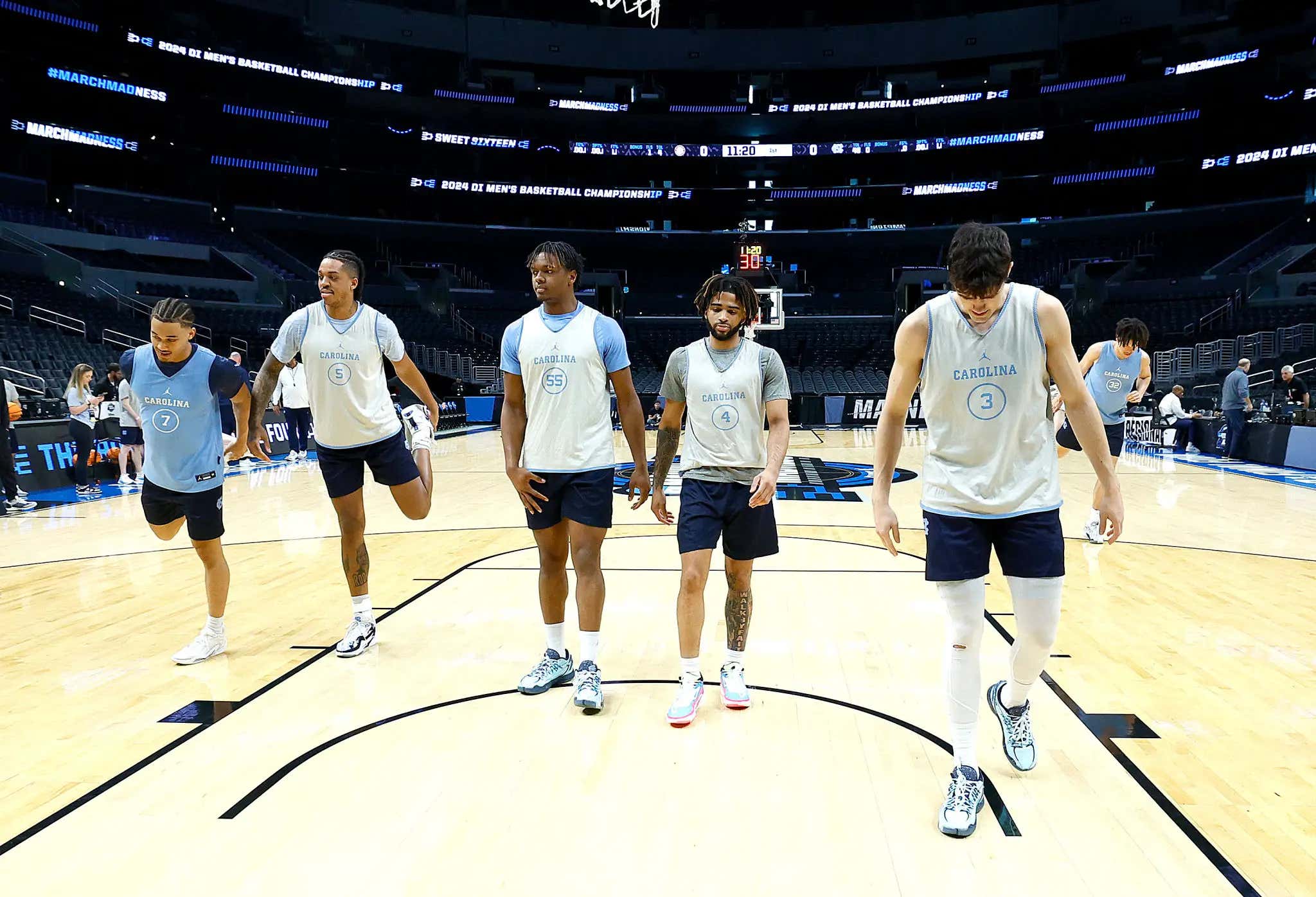 'I Just Took A Shit Where Bron Takes A Shit' - The Highlight Of UNC's Practice In LA Was Taking Advantage Of One Of Life's Simple Pleasures