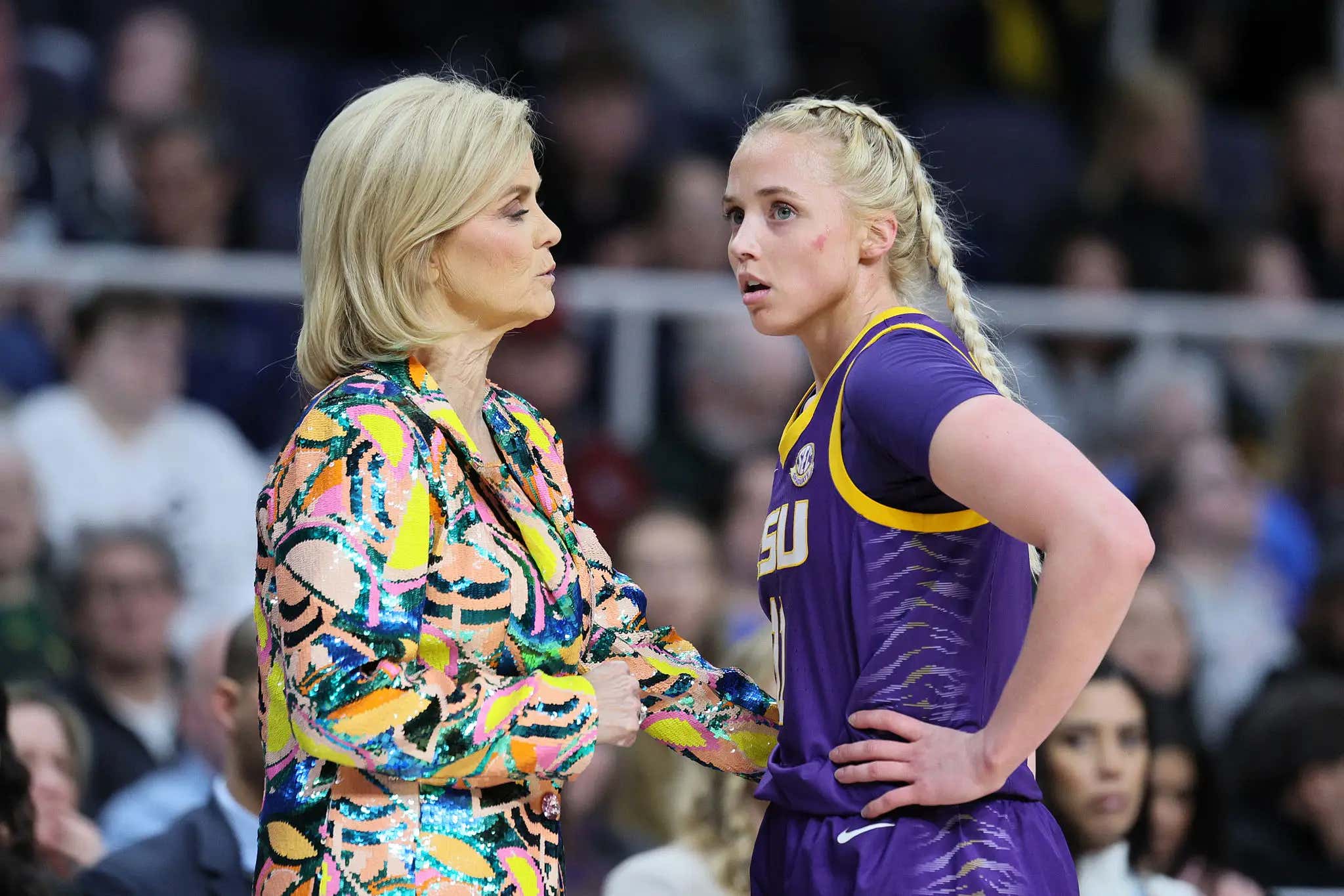 After Kim Mulkey Left Her On An Island Vs. Caitlin Clark, LSU's Hailey Van Lith Has Entered The Transfer Portal