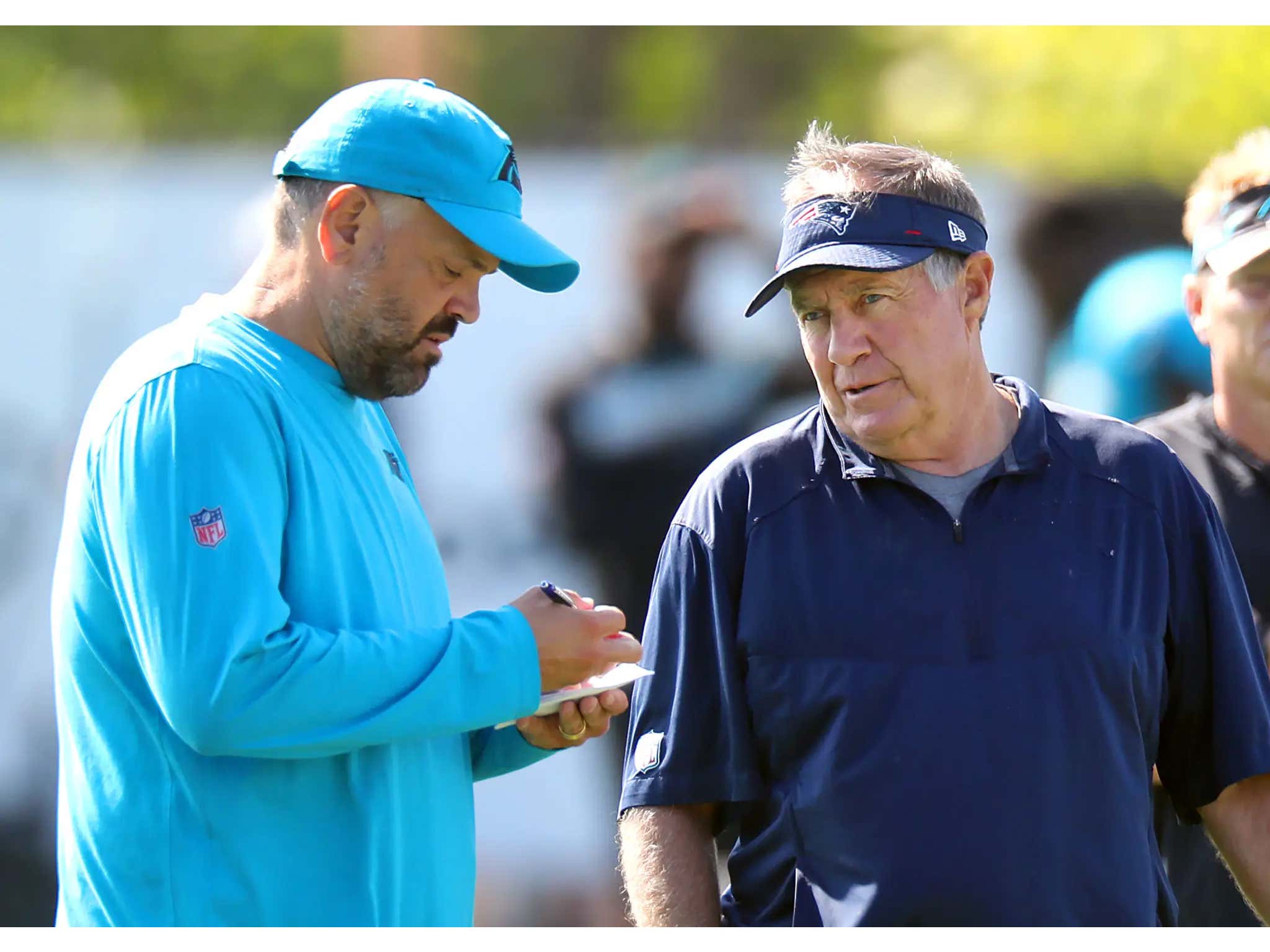 I Could Listen to Matt Rhule Say He&rsquo;s &lsquo;Embarrassed&rsquo; by Belichick&rsquo;s