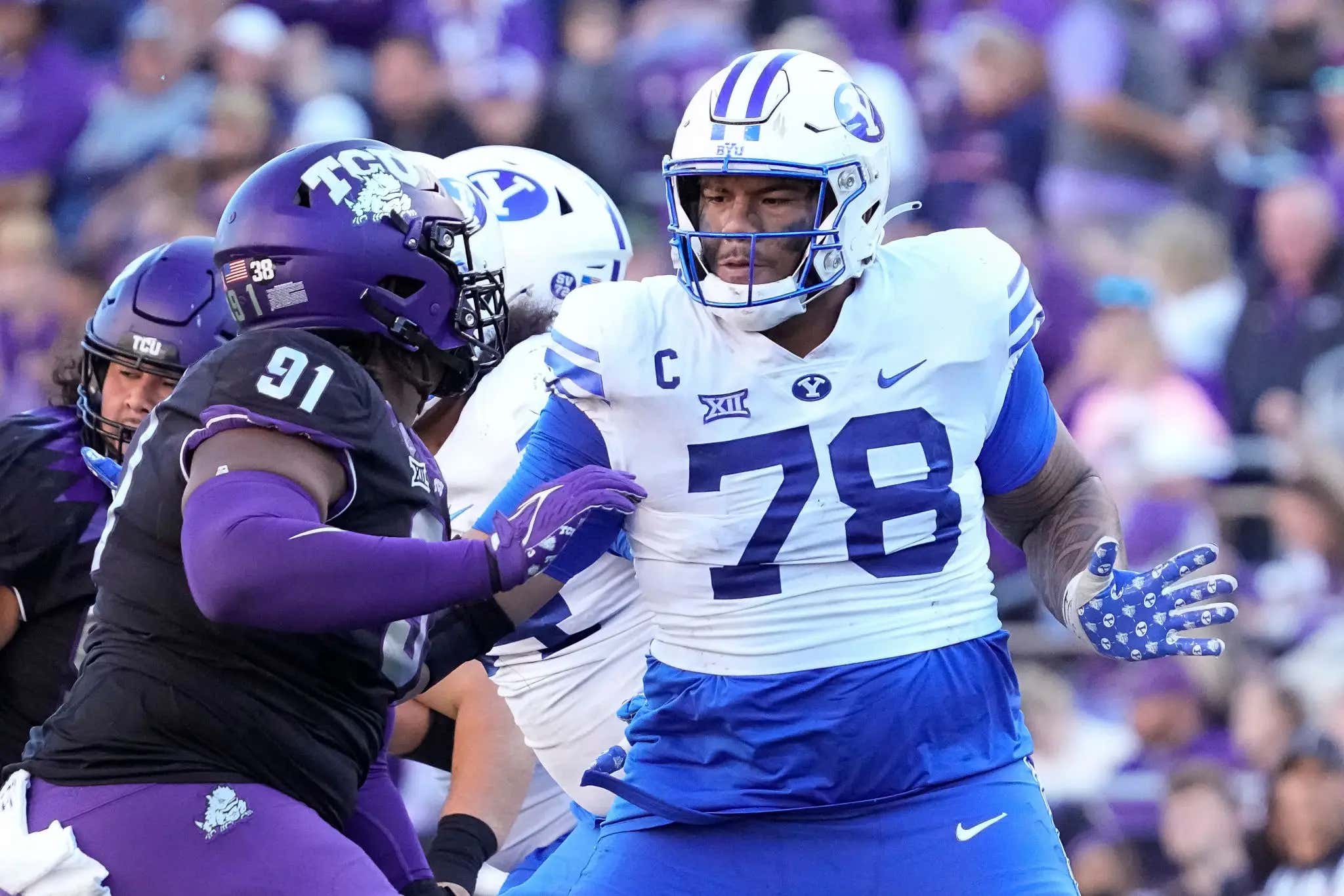 A Patriots Fan's Draft Wish List: OT Kingsley Suamataia