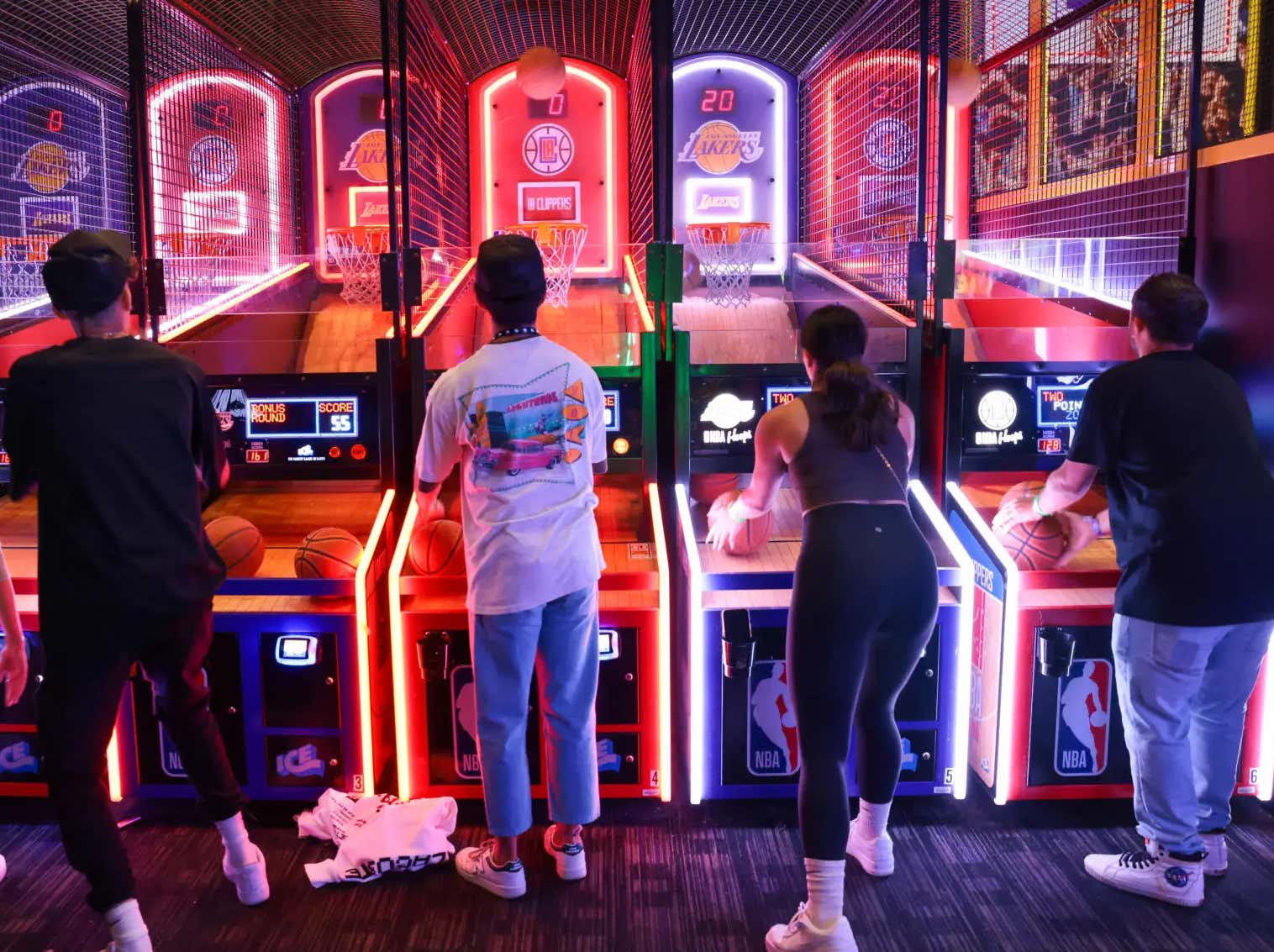 Dave and Busters Will Begin Allowing Customers To Bet On Their Arcade Games Like PopAShot And